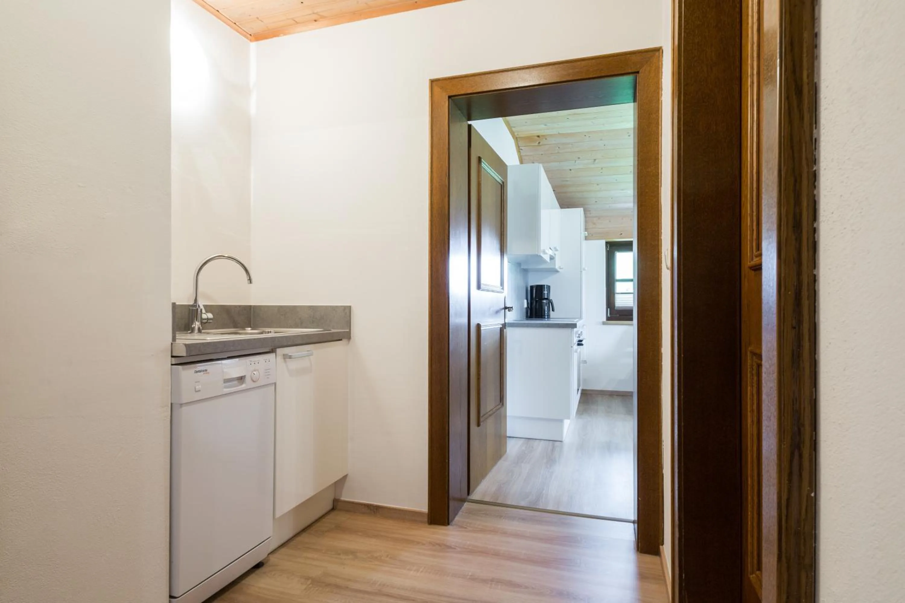 Kitchen or kitchenette in Appartements Tannenhof