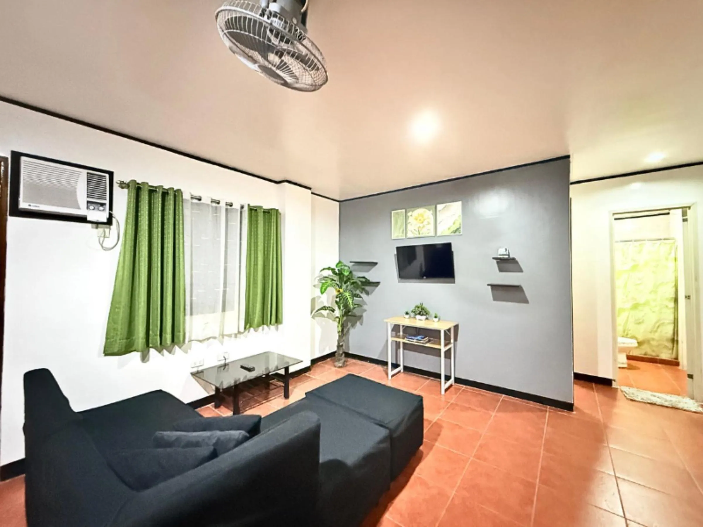 Living room in Badladz Staycation Condos