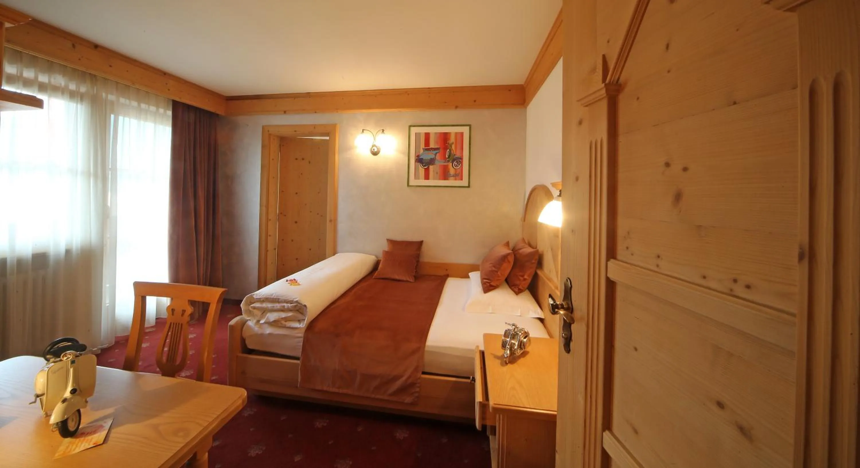 Decorative detail, Bed in B&B Tamarindo