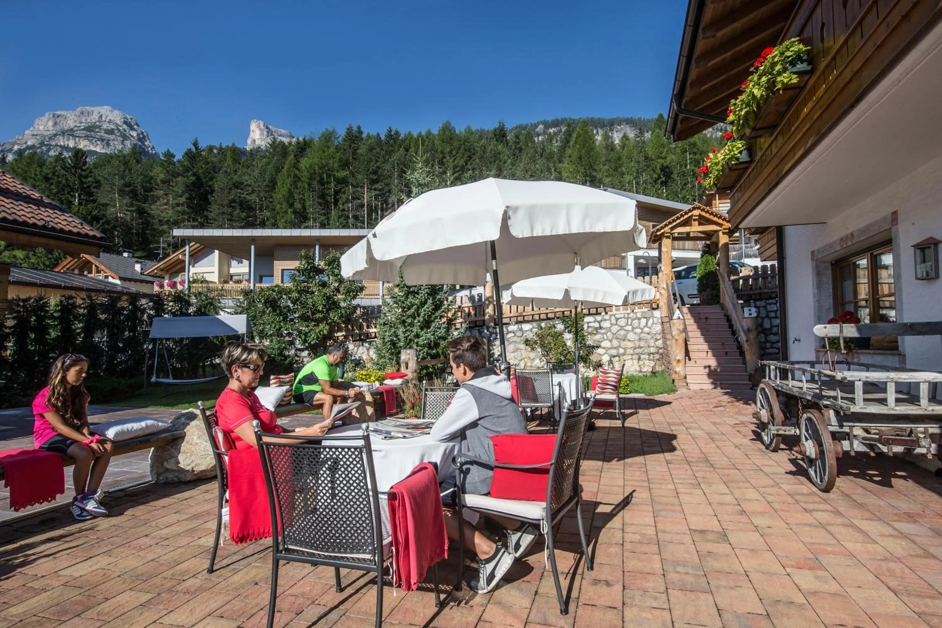 Floor plan in B&B Tamarindo
