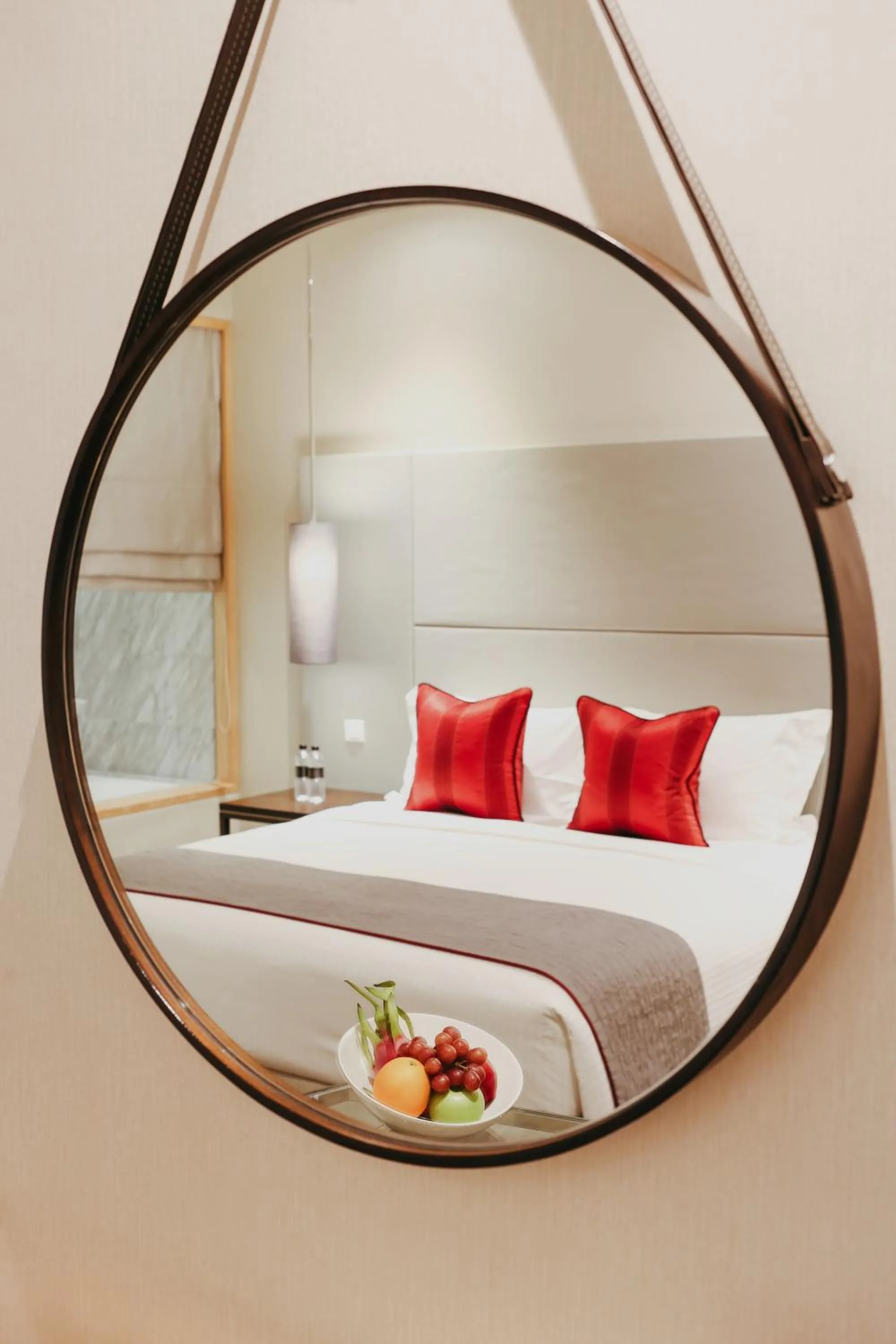 Bedroom, Bed in Carlton Hotel Singapore