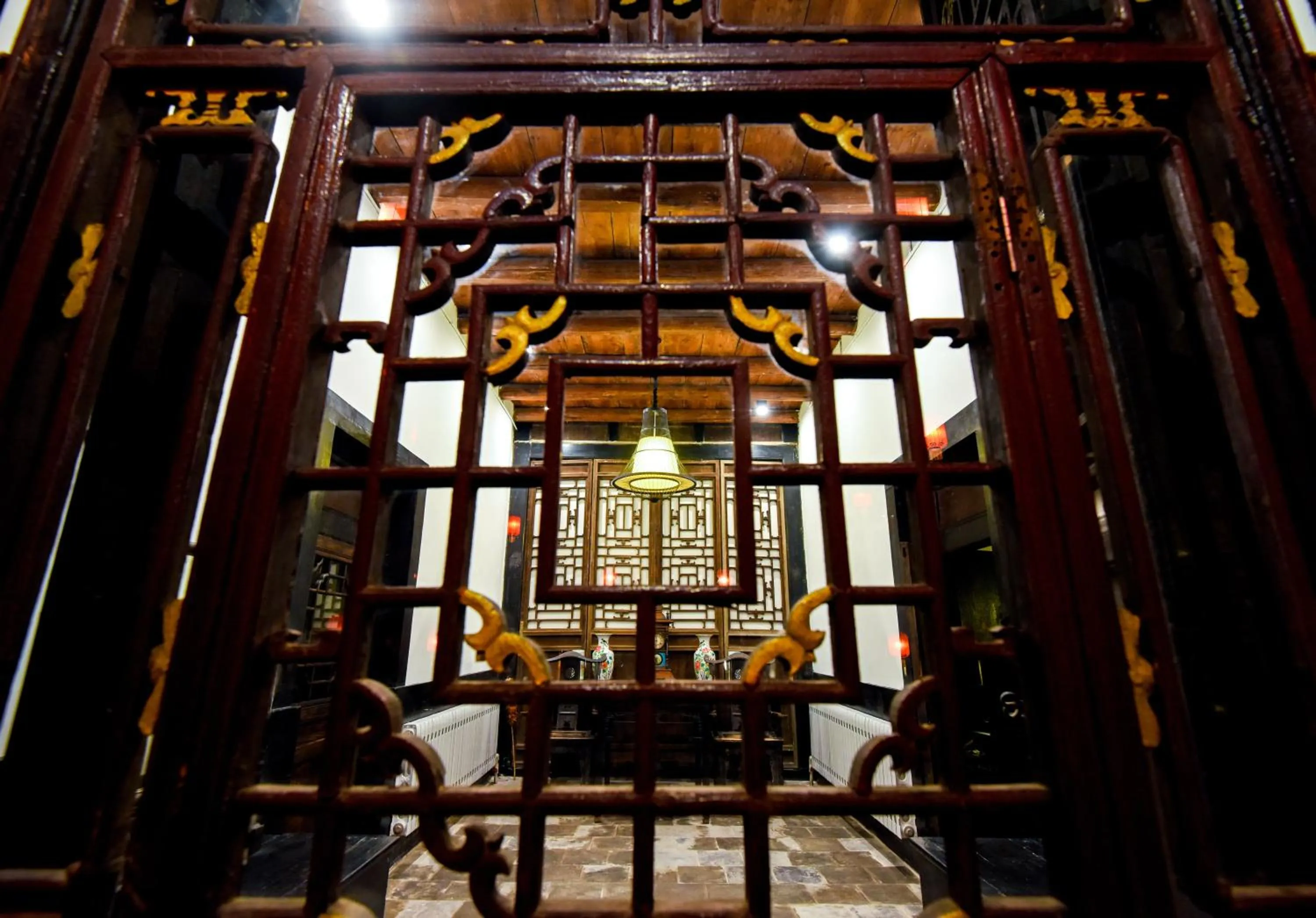 Living room in Elsewhere Hotel The former residence of the draft bank