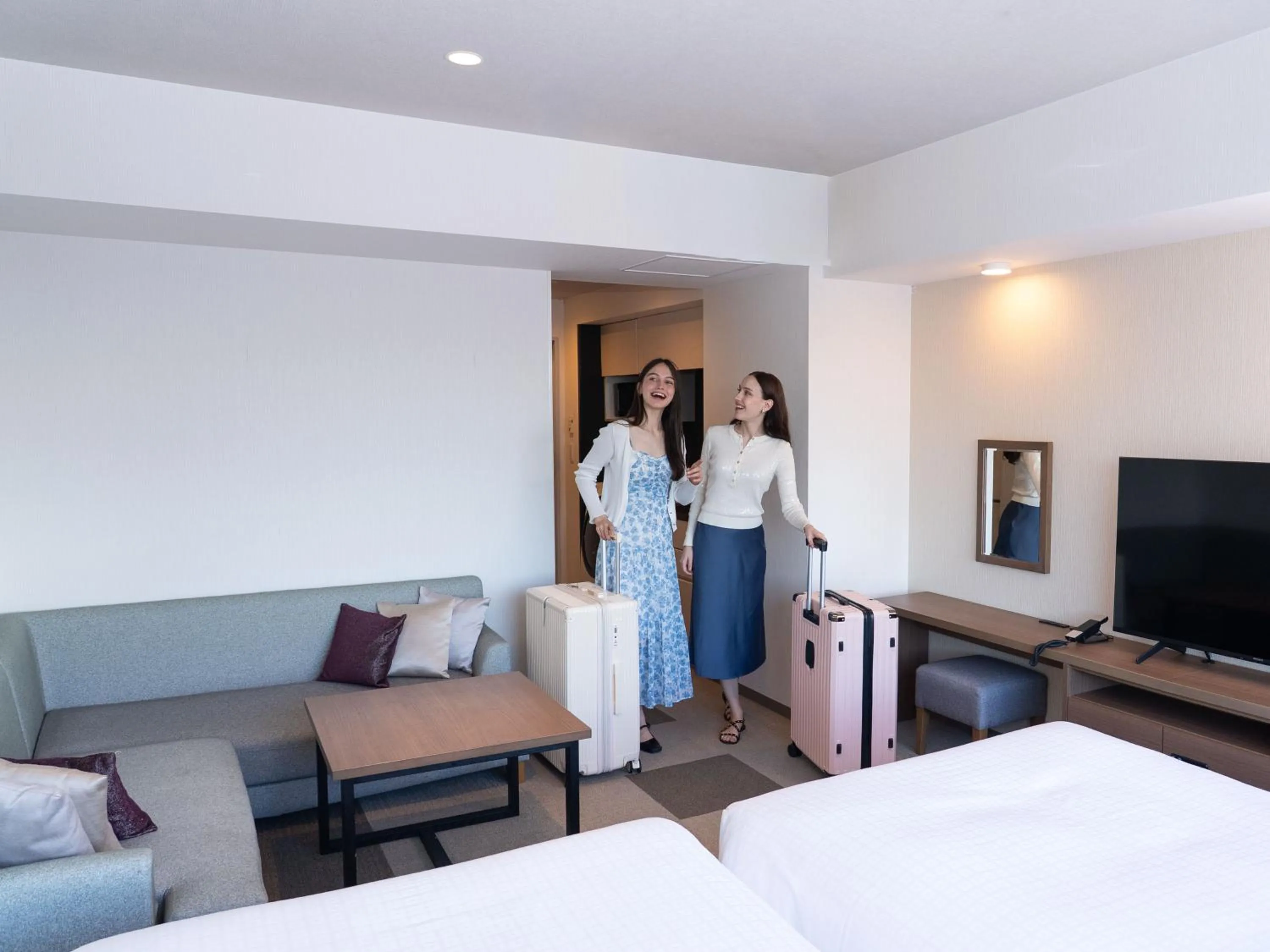 Bed in Tokyu Stay Aoyama Premier