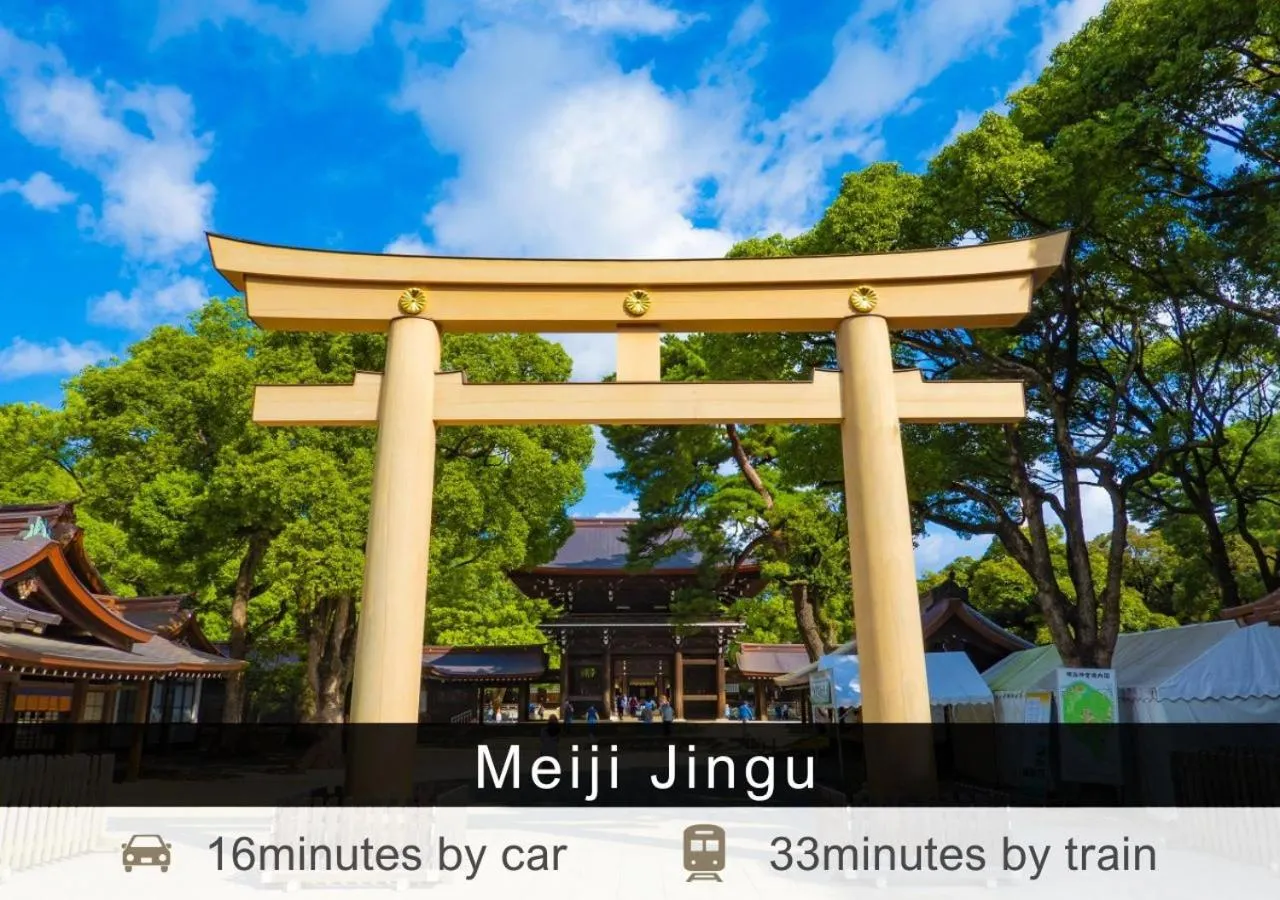 Nearby landmark in Tokyu Stay Aoyama Premier