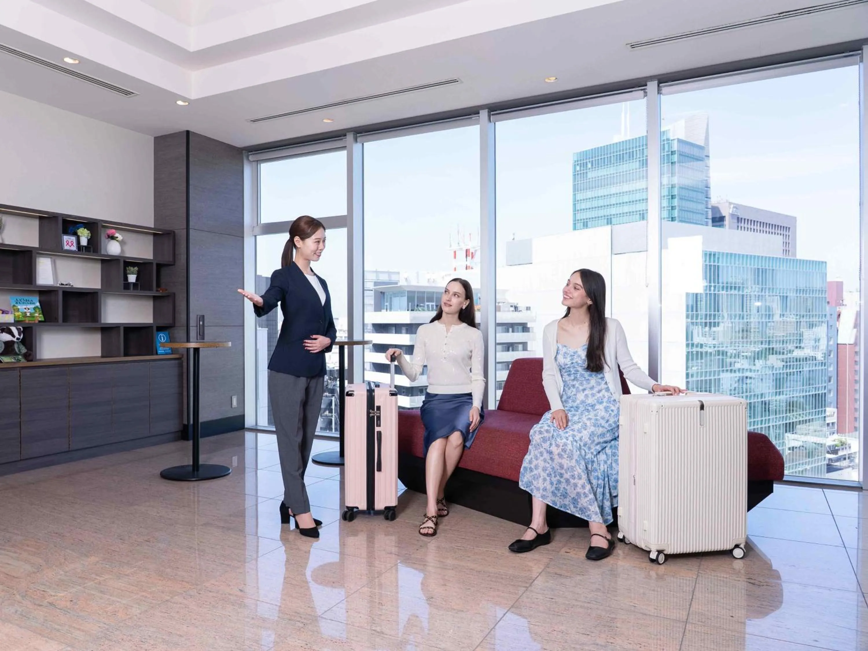 Staff in Tokyu Stay Aoyama Premier