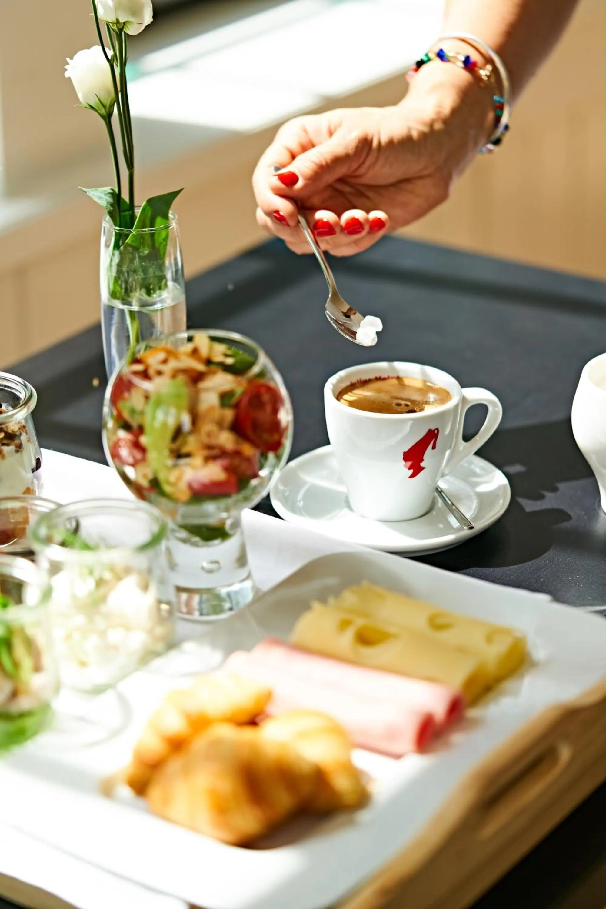 Food close-up in Villa Santa