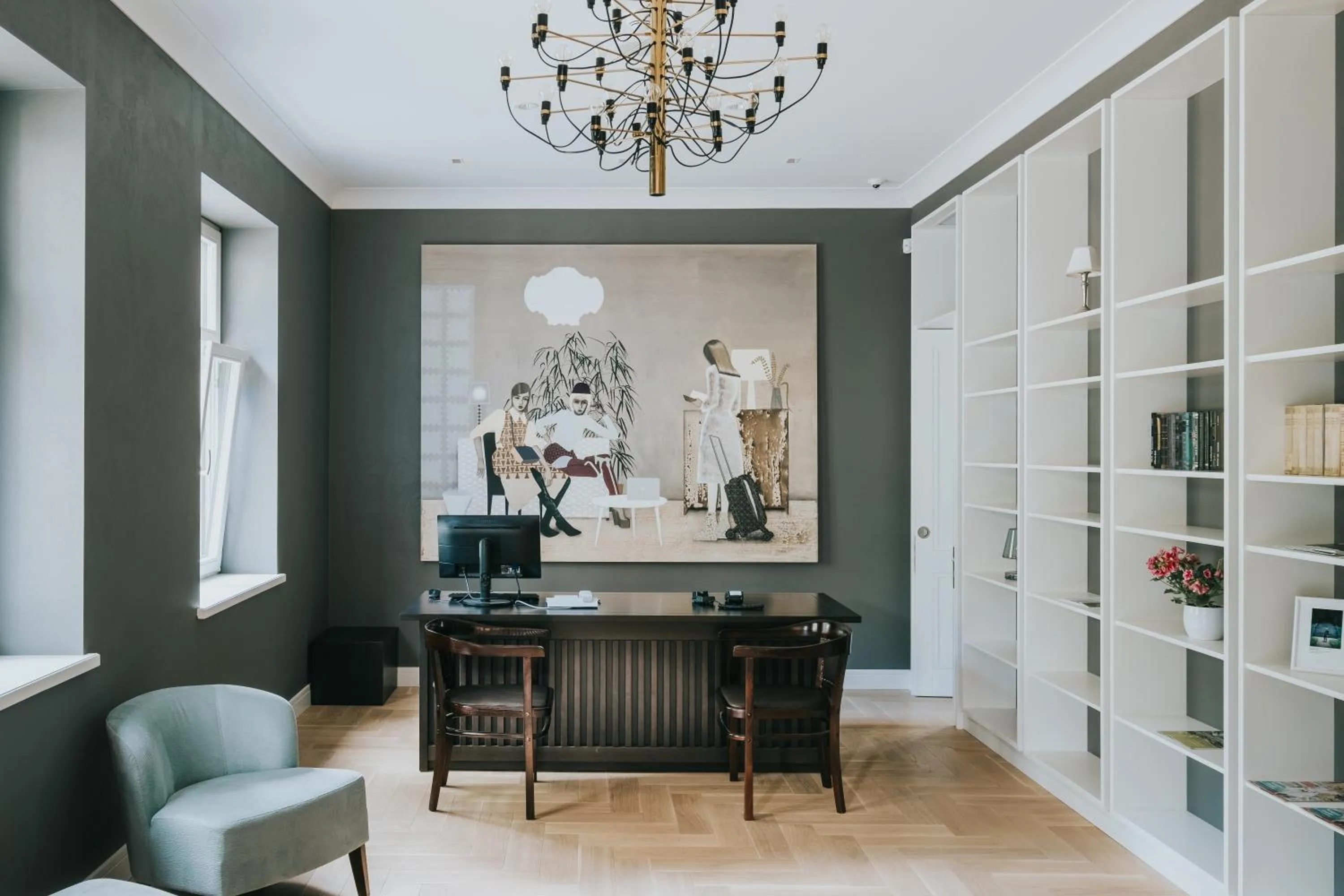 Facade/entrance in Villa Santa