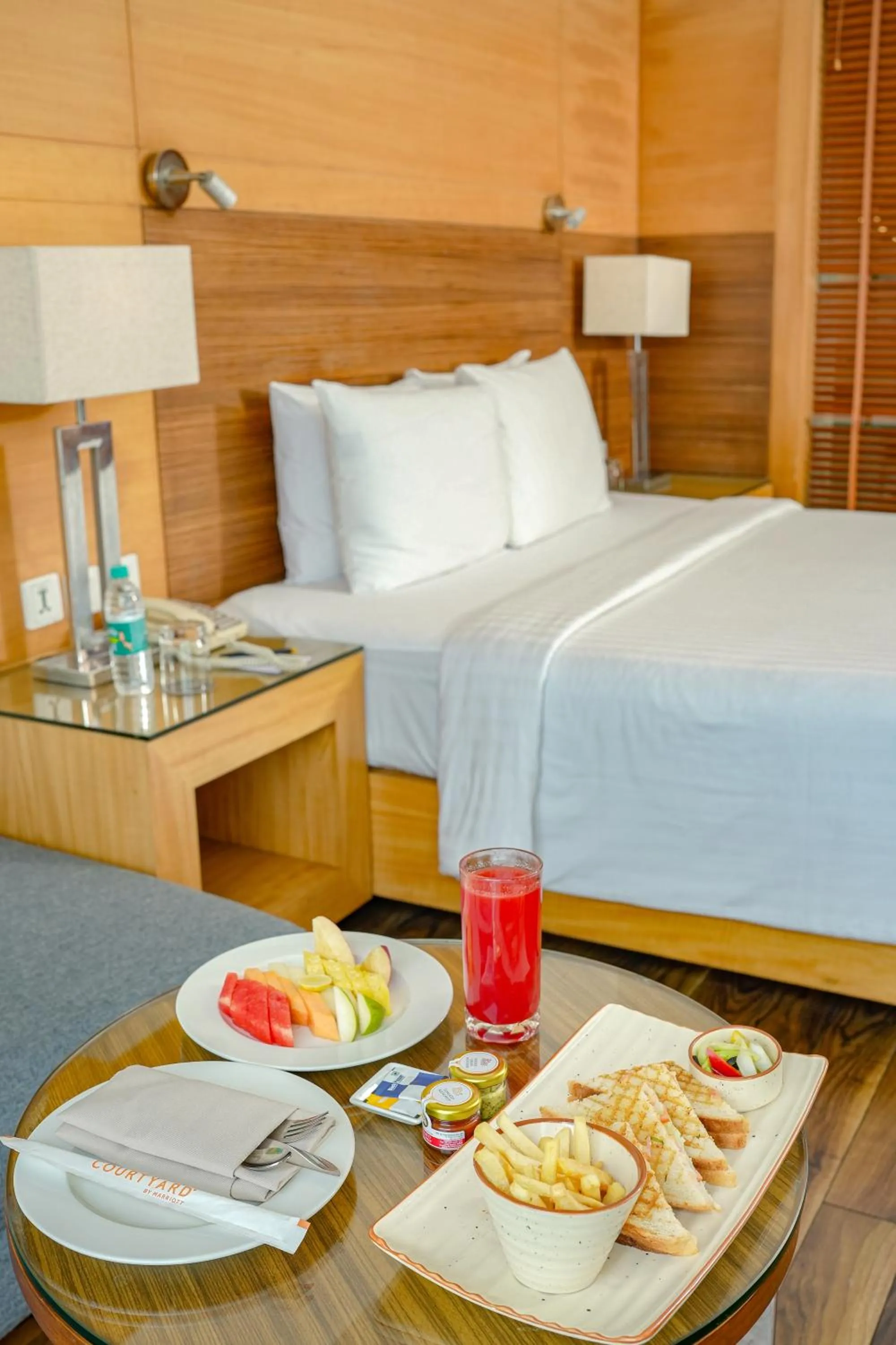 Bed in Courtyard by Marriott Gurugram Downtown