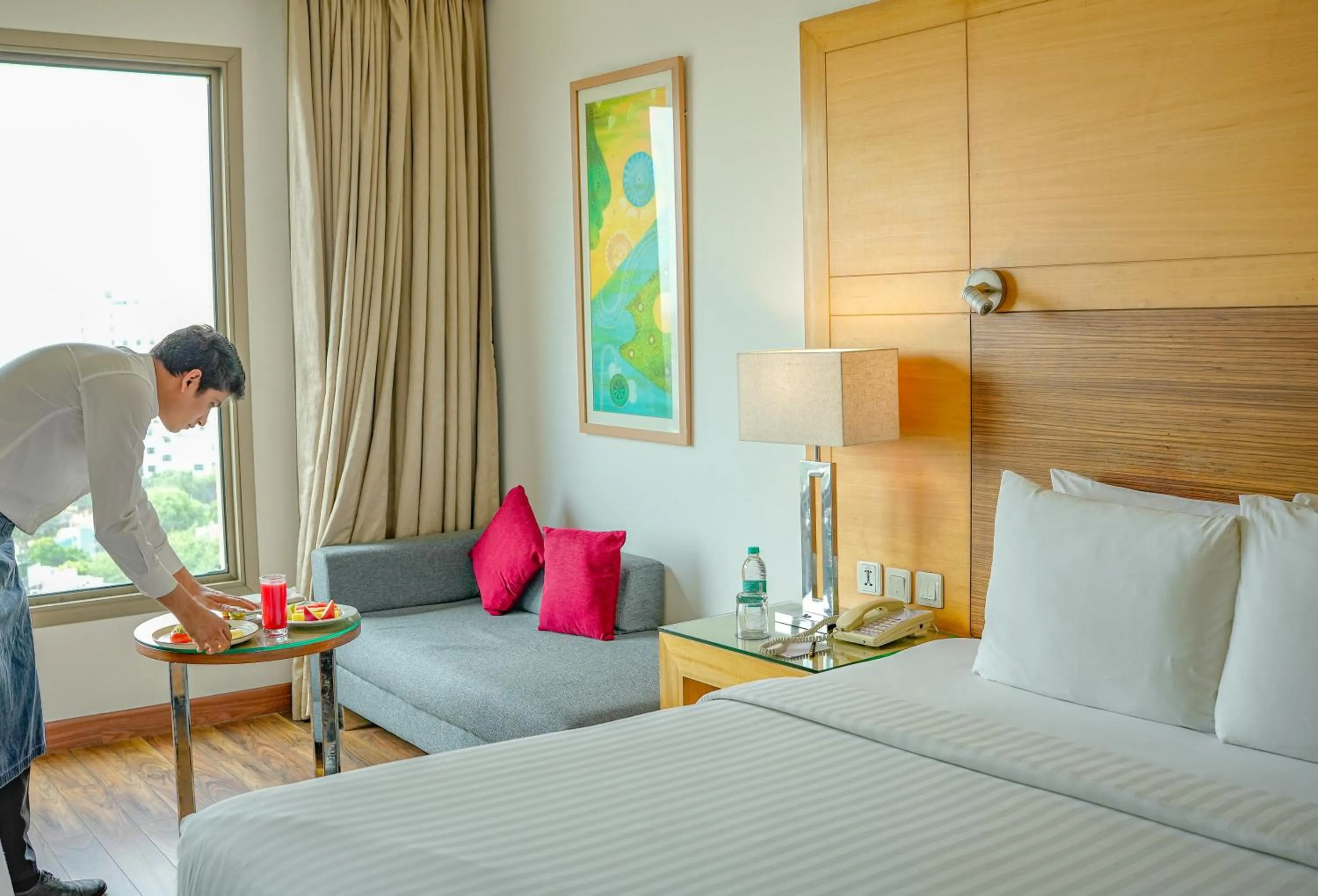 Bed in Courtyard by Marriott Gurugram Downtown