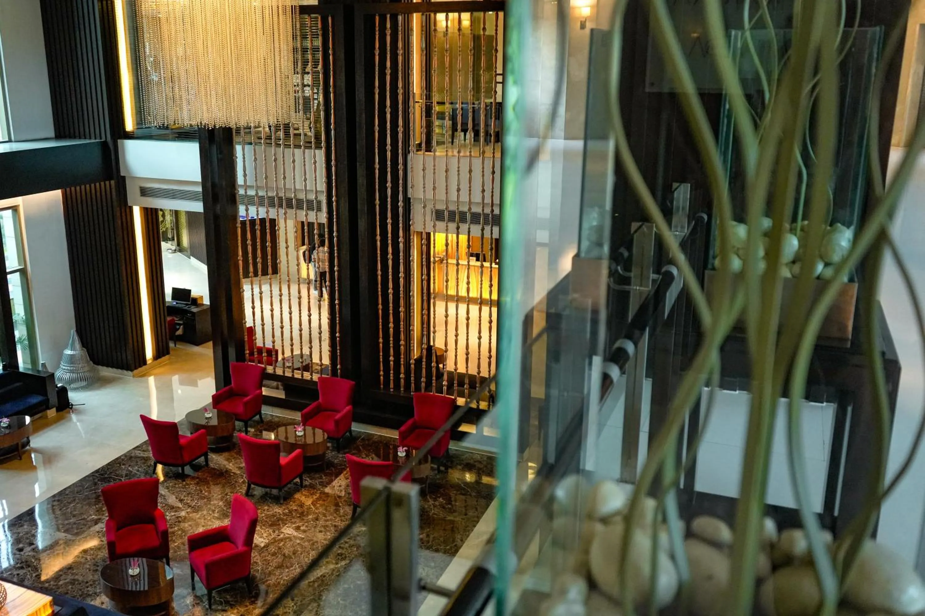 Lobby or reception in Courtyard by Marriott Gurugram Downtown