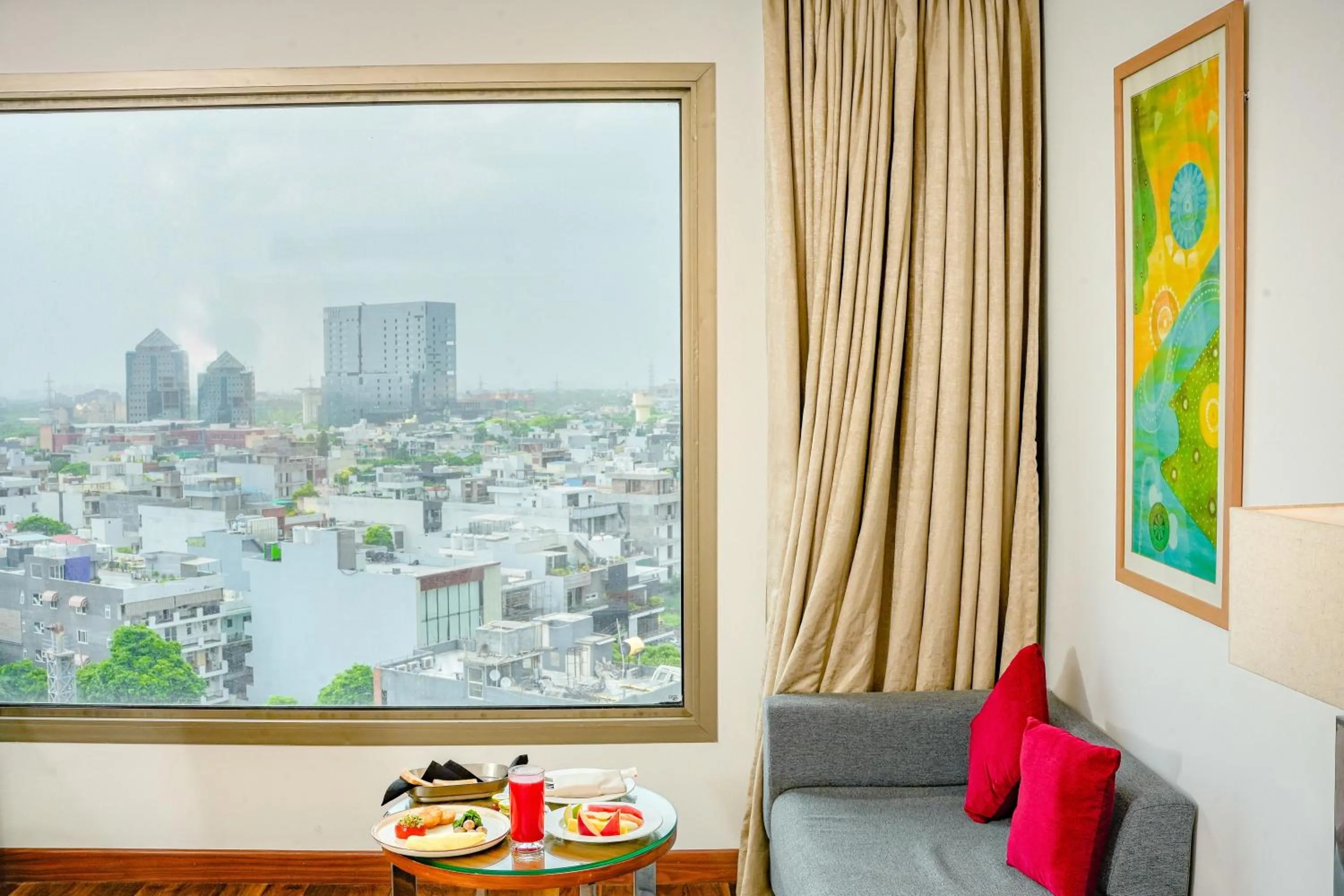 Food and drinks in Courtyard by Marriott Gurugram Downtown