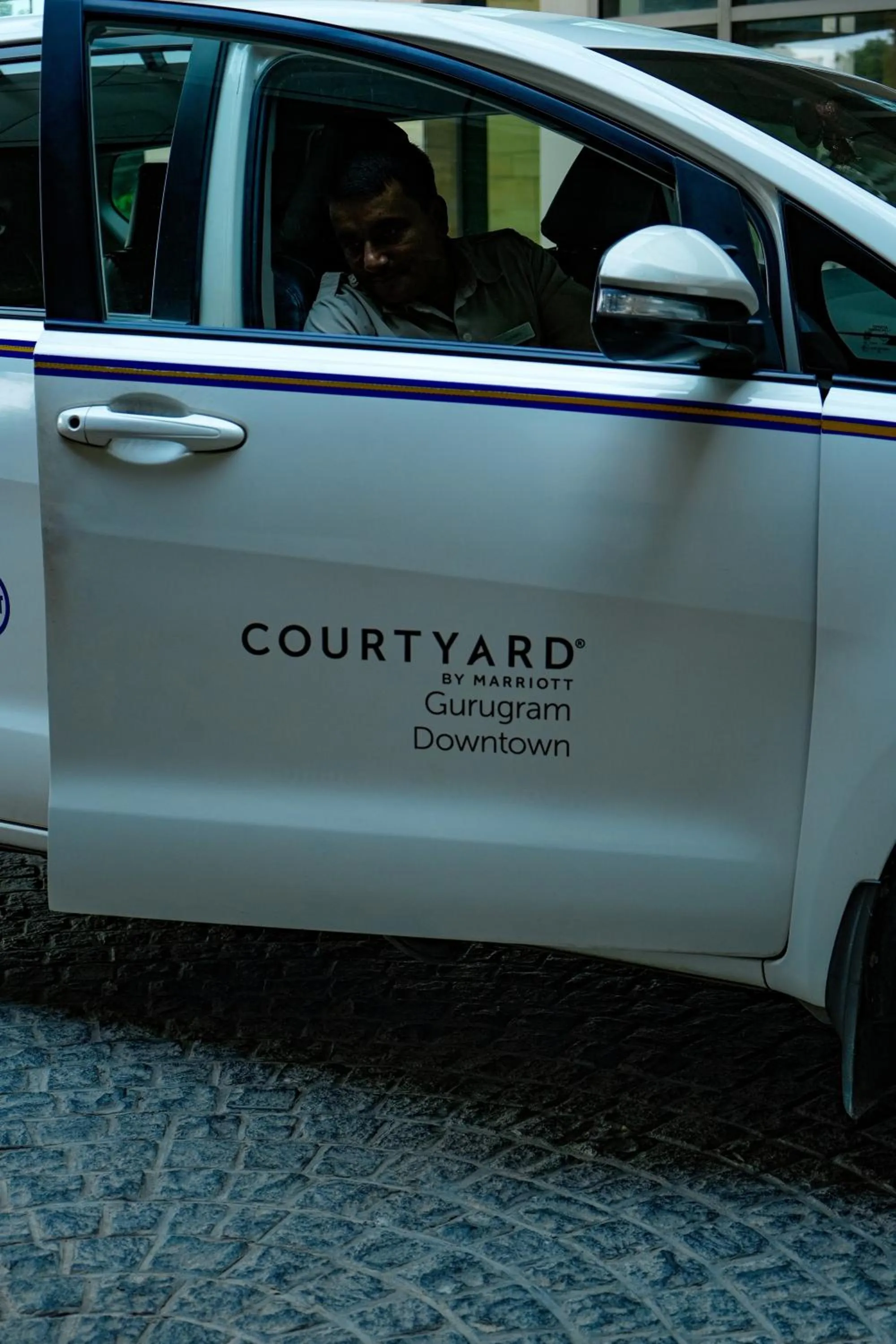 Parking in Courtyard by Marriott Gurugram Downtown