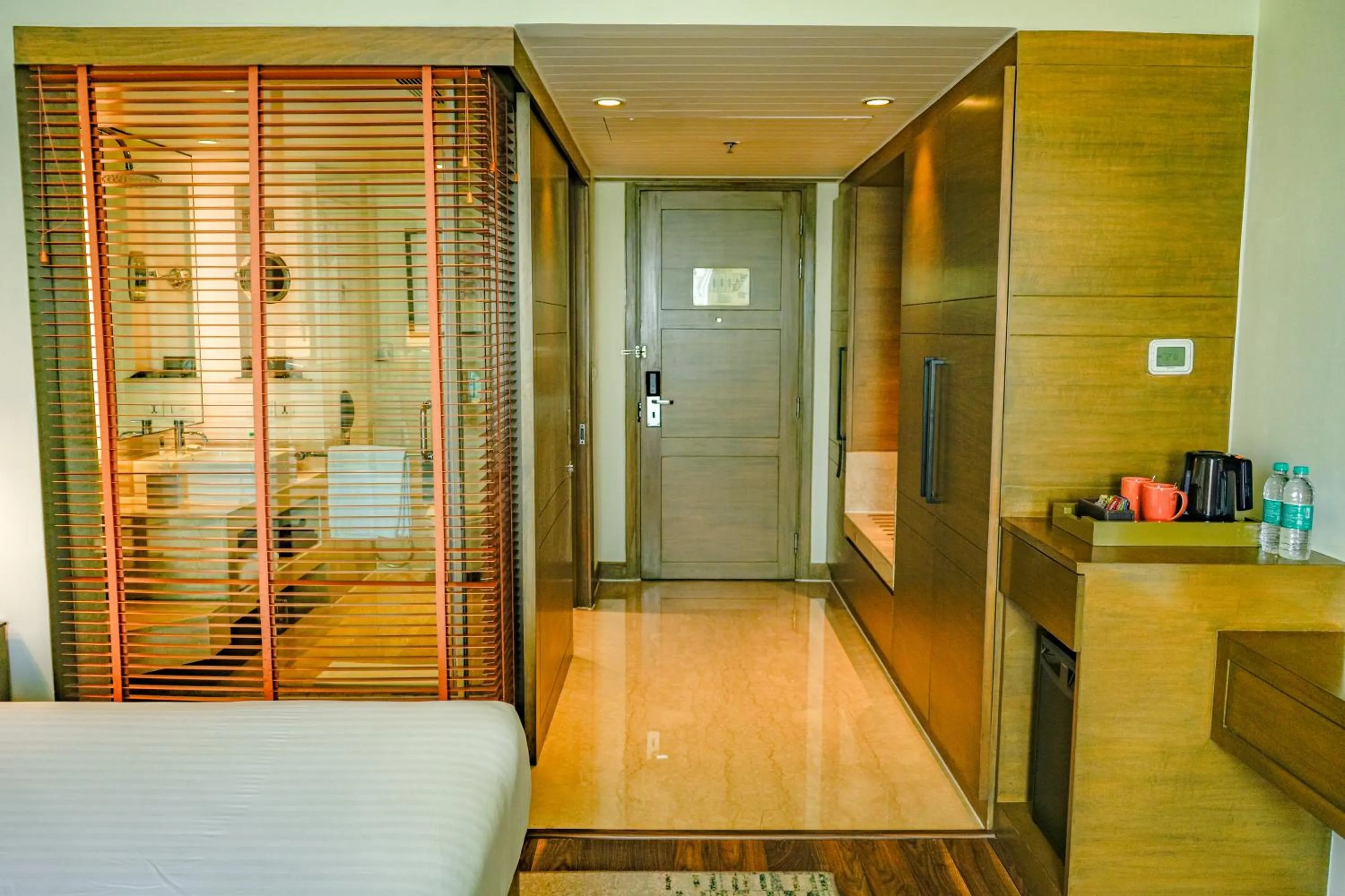 Photo of the whole room, Bed in Courtyard by Marriott Gurugram Downtown