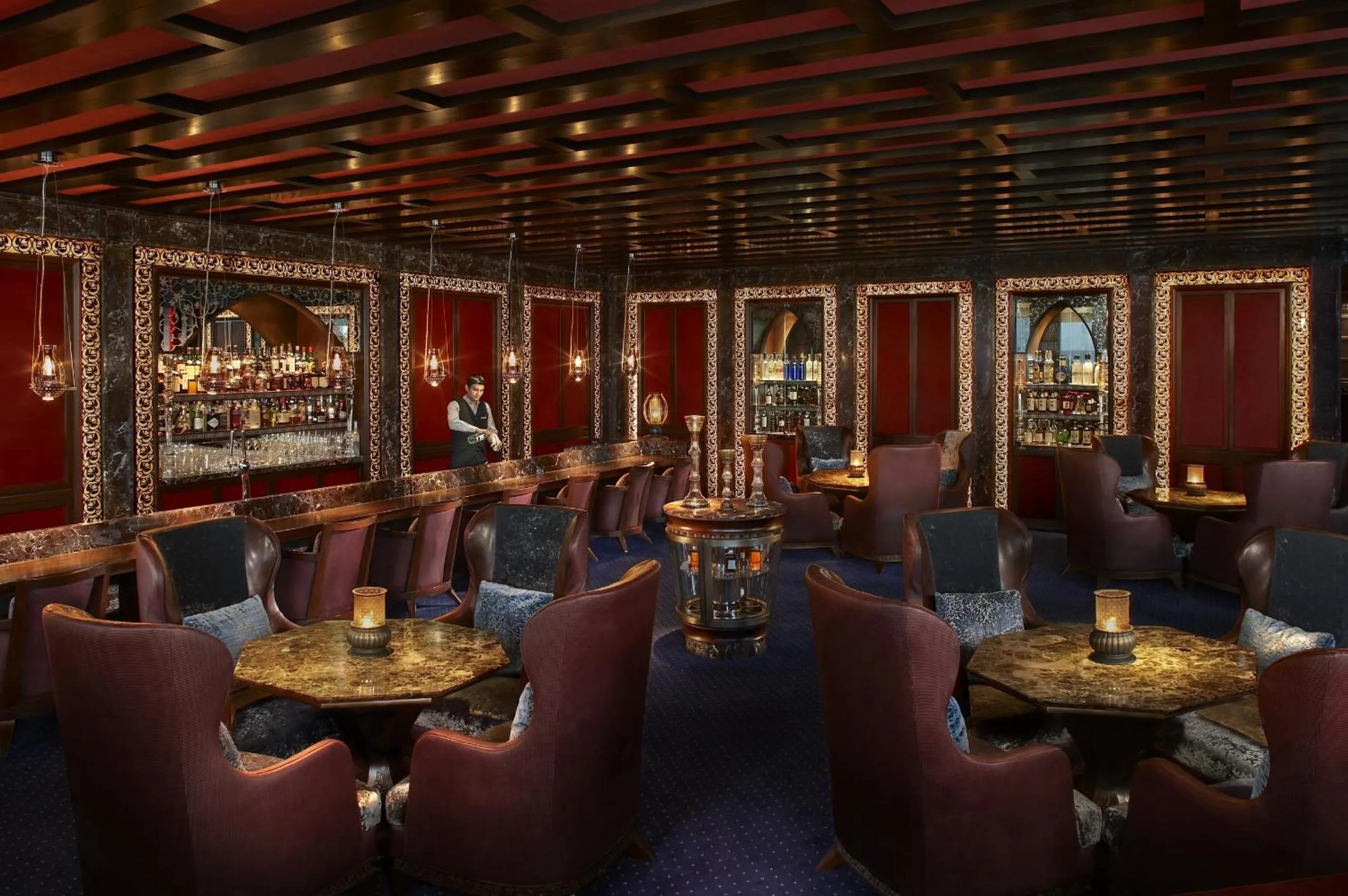 Restaurant/places to eat in The Leela Ambience Gurugram Hotel & Residences - The Luxury Urban Sanctuary