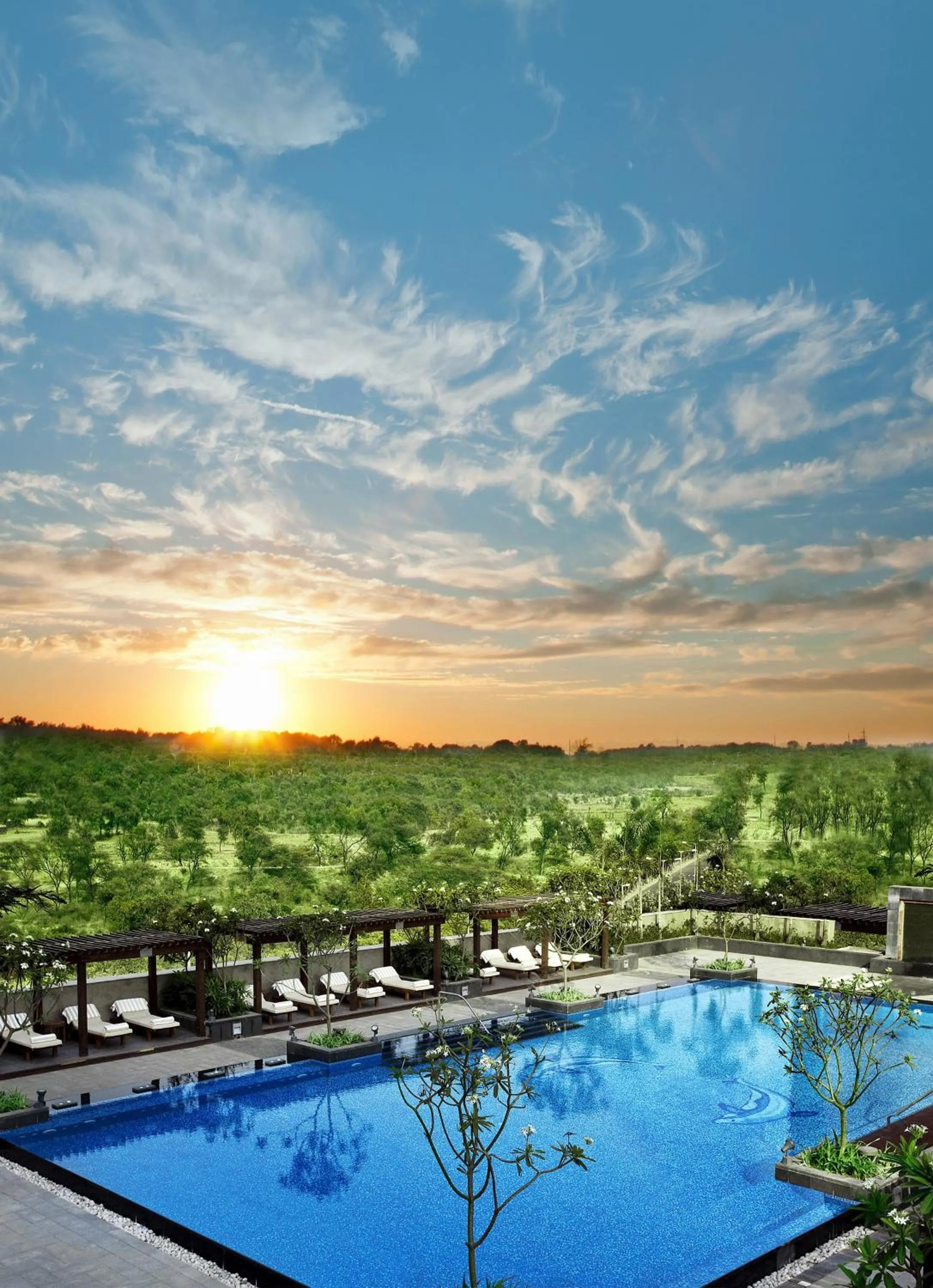 View (from property/room) in The Leela Ambience Gurugram Hotel & Residences - The Luxury Urban Sanctuary