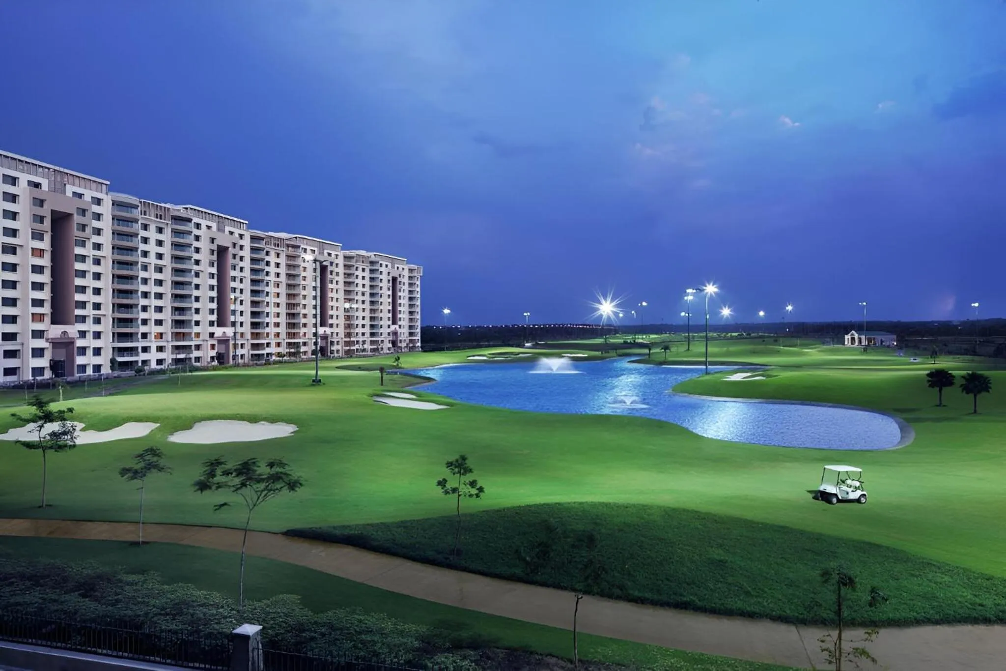 Golfcourse in The Leela Ambience Gurugram Hotel & Residences - The Luxury Urban Sanctuary