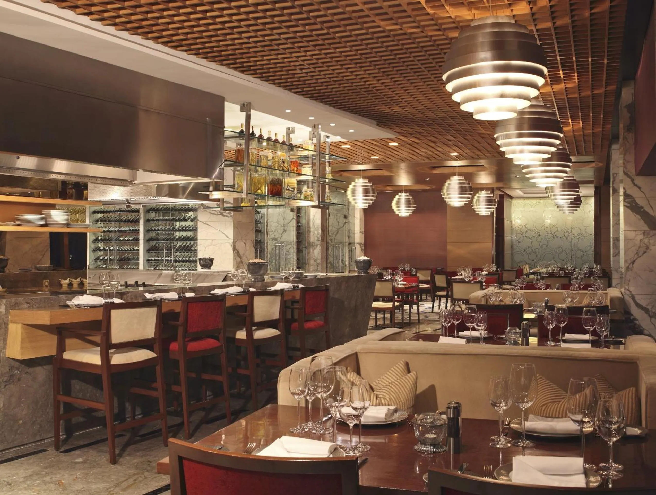 Restaurant/places to eat in The Leela Ambience Gurugram Hotel & Residences - The Luxury Urban Sanctuary