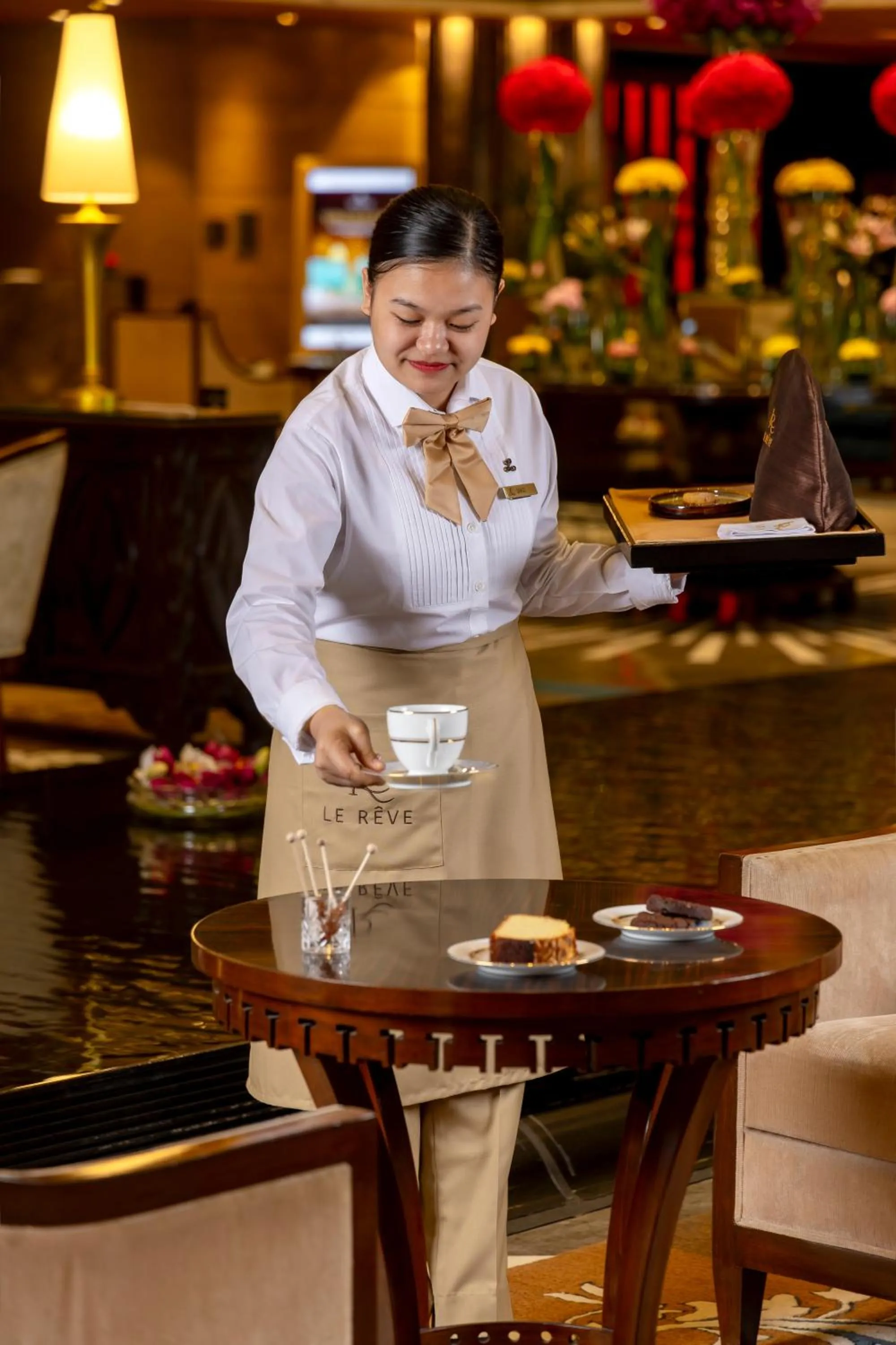 Restaurant/places to eat in The Leela Ambience Gurugram Hotel & Residences - The Luxury Urban Sanctuary