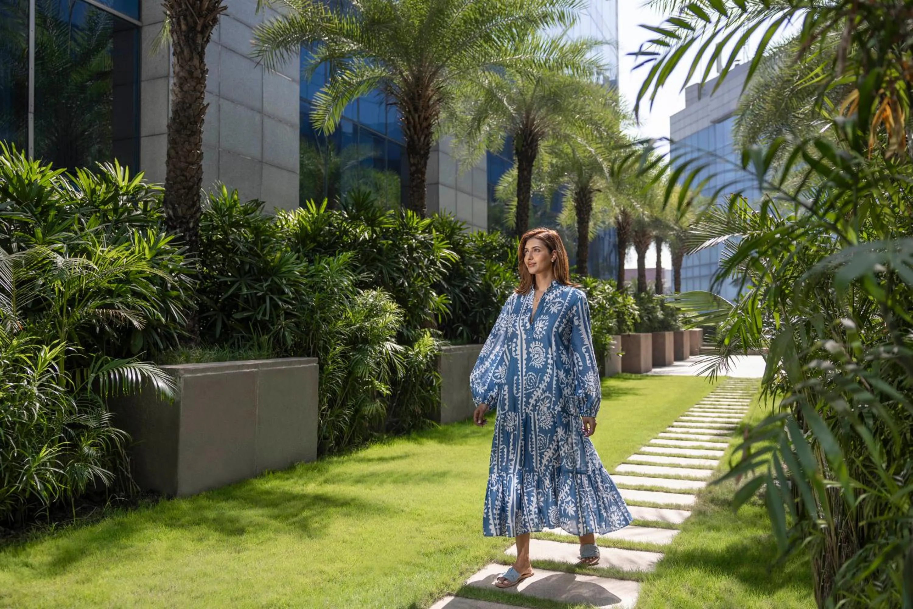 Garden view in The Leela Ambience Gurugram Hotel & Residences - The Luxury Urban Sanctuary