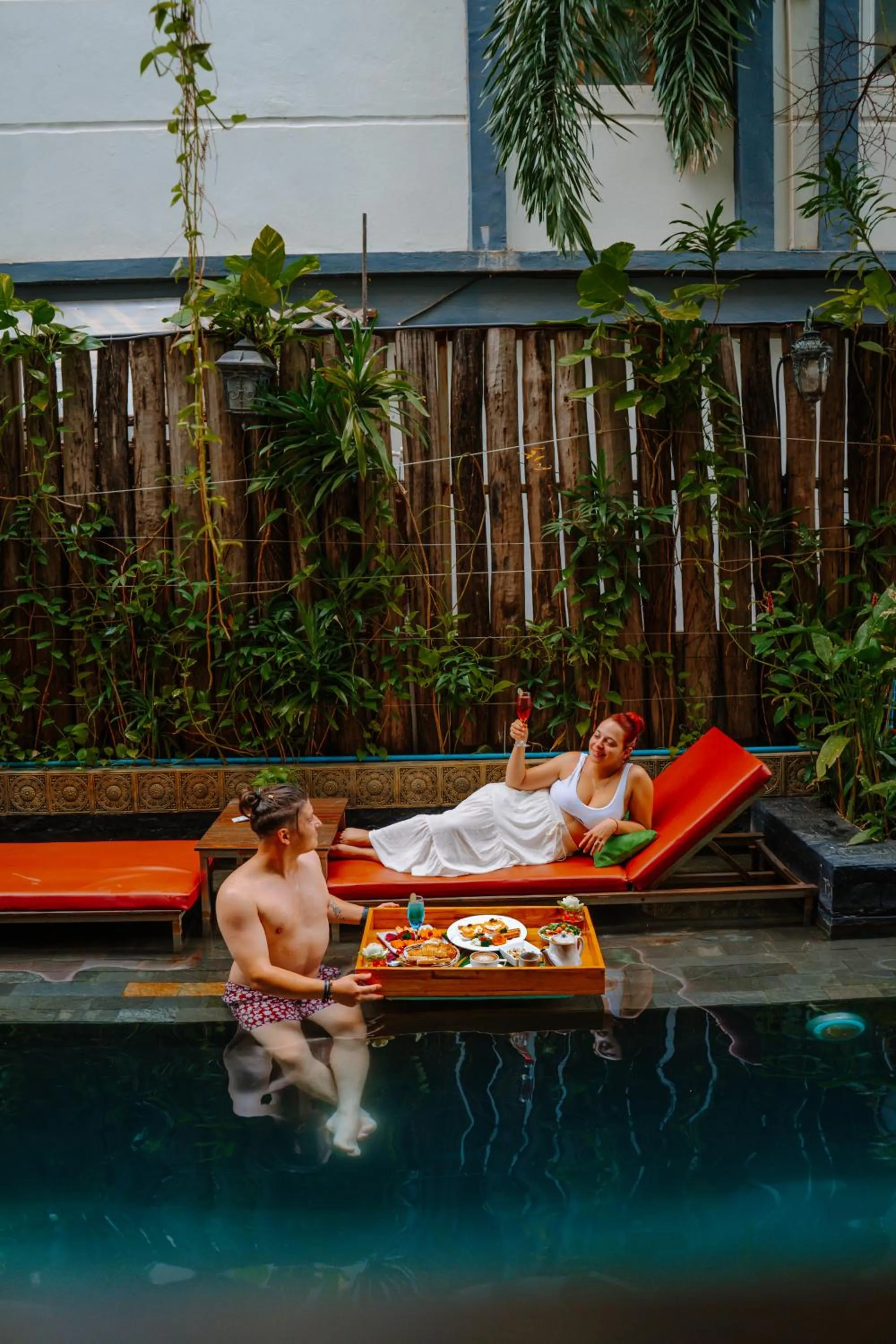 Pool view in Cambana Residence