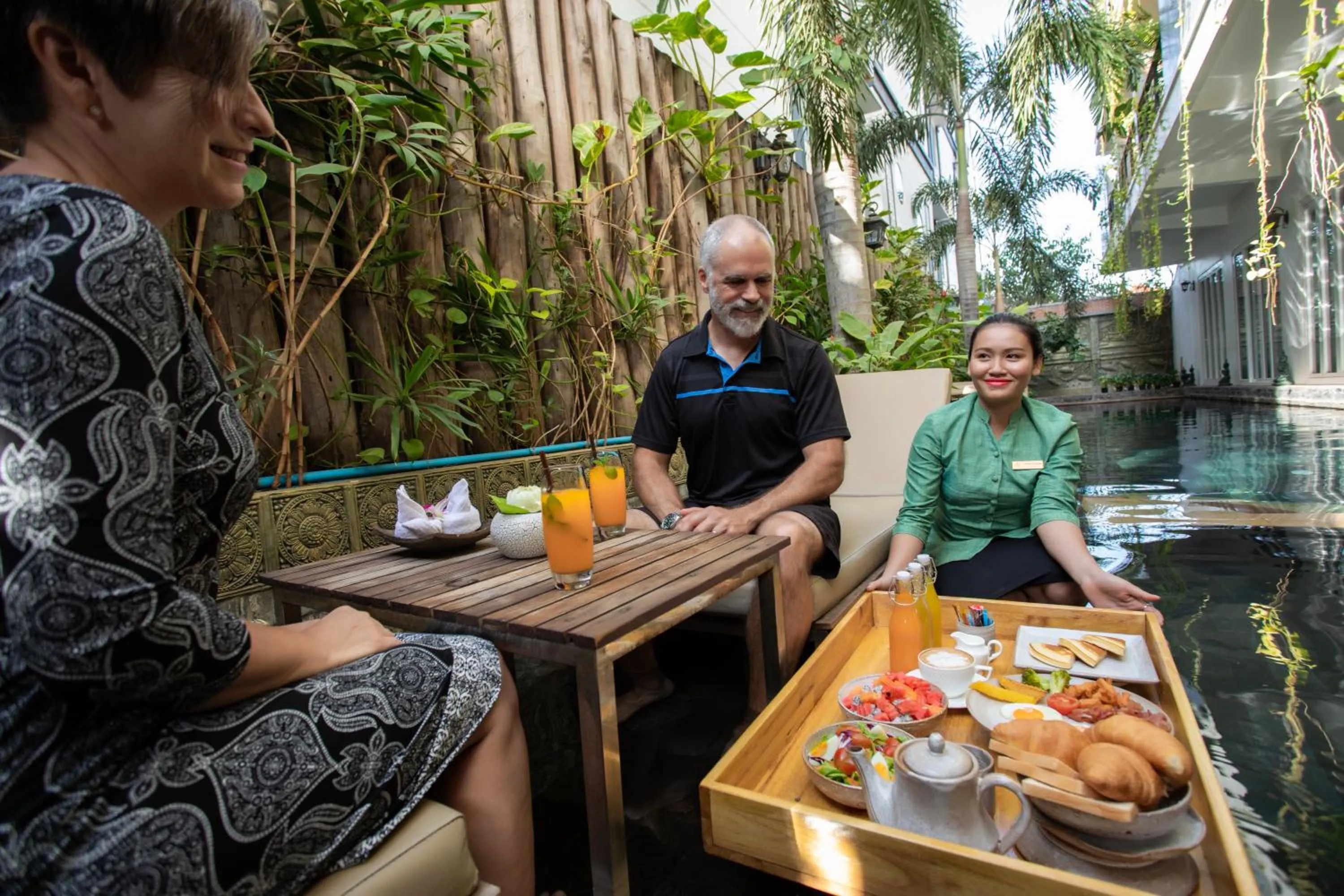 Food and drinks in Cambana Residence