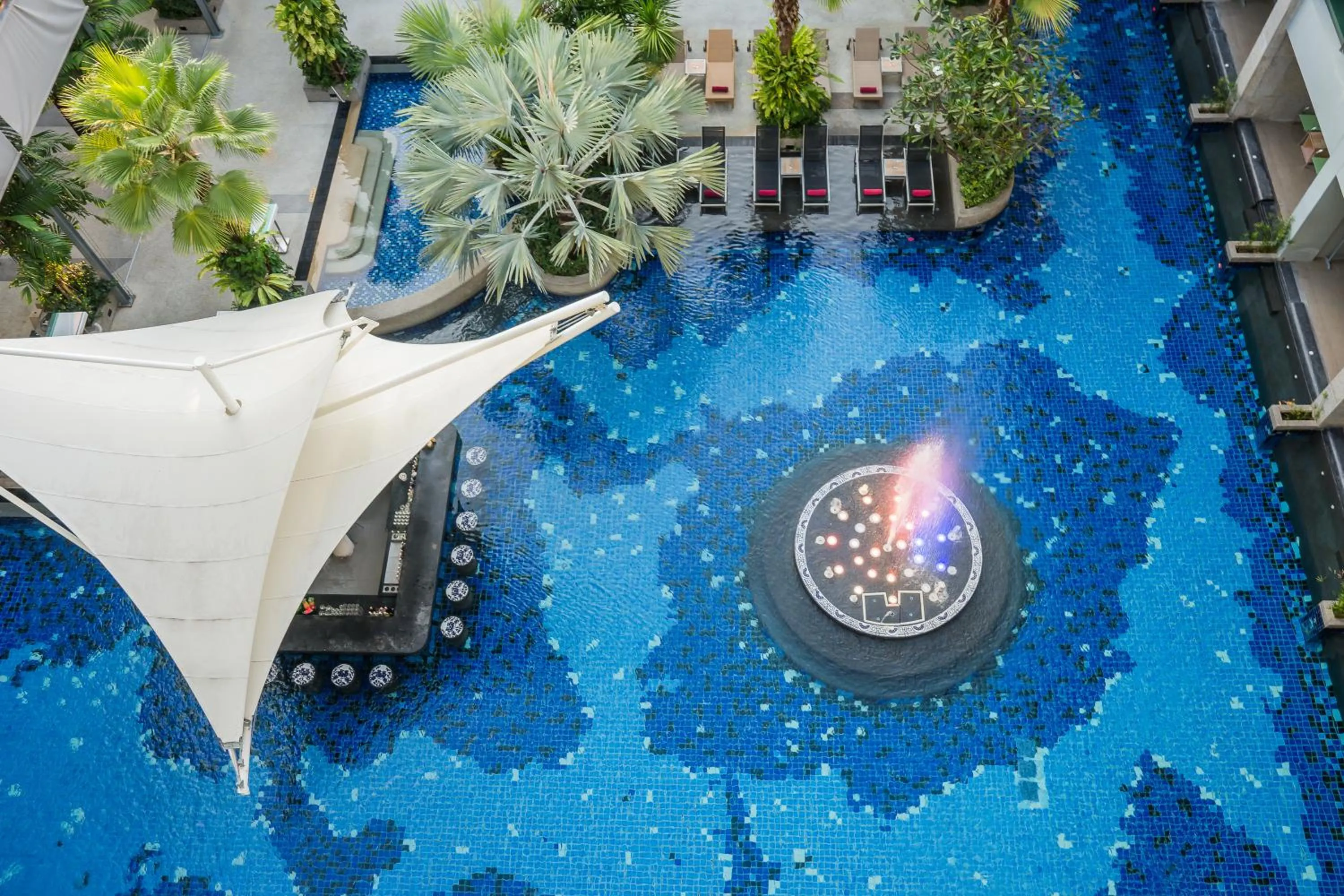 Pool view in The Kee Resort & Spa