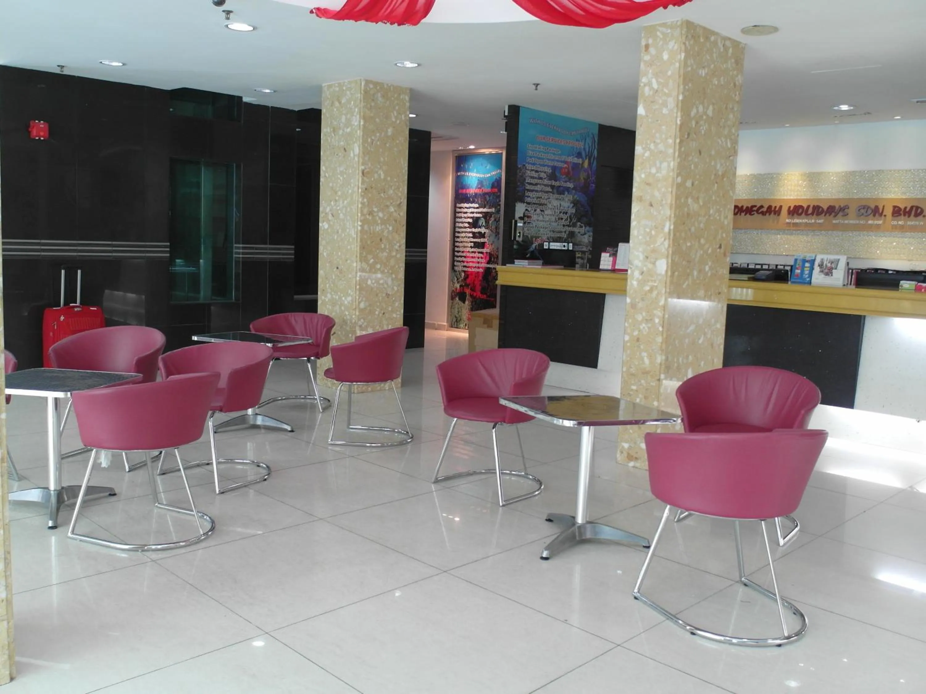 Lobby or reception in Bahagia Hotel Langkawi
