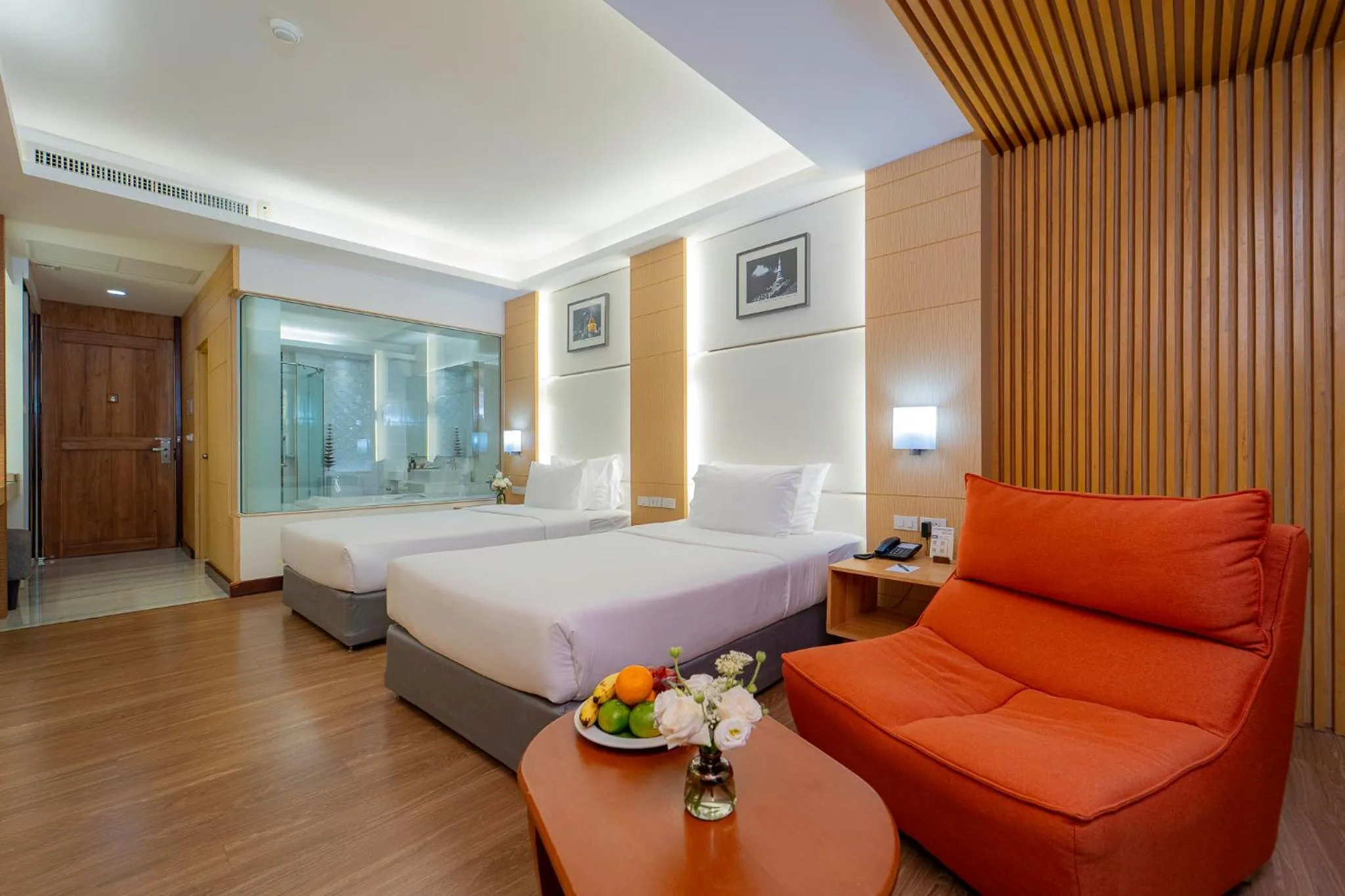 Bed in Khum Phucome Hotel -SHA Extra Plus
