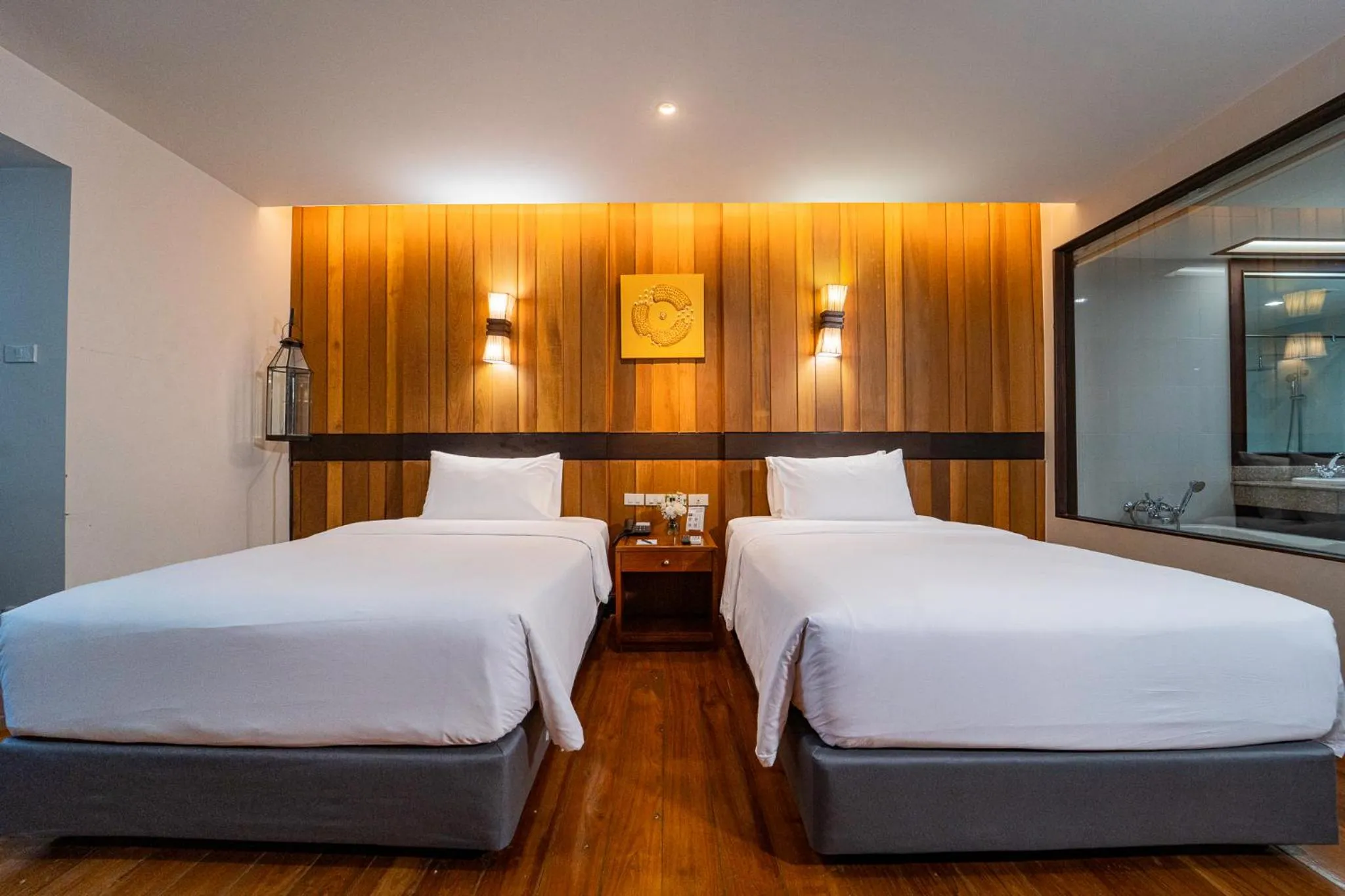 Bed in Khum Phucome Hotel -SHA Extra Plus