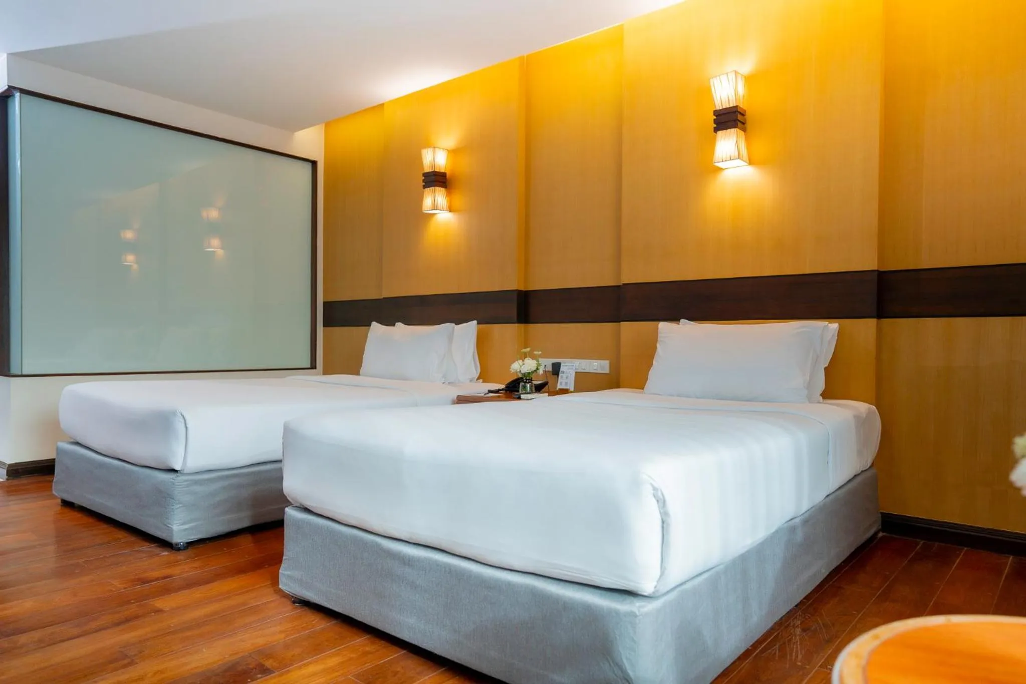 Bed in Khum Phucome Hotel -SHA Extra Plus