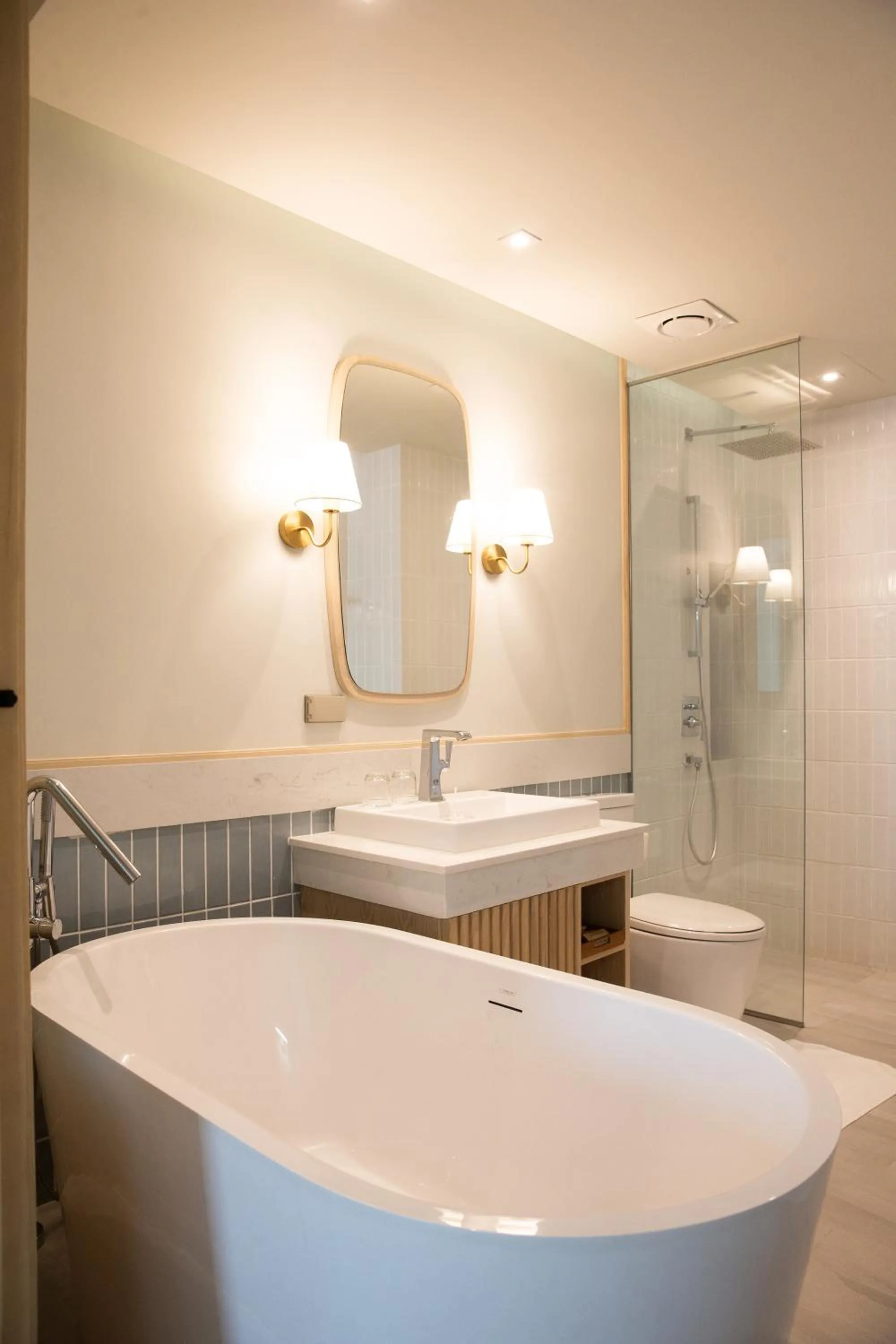 Bathroom in Khum Phucome Hotel -SHA Extra Plus