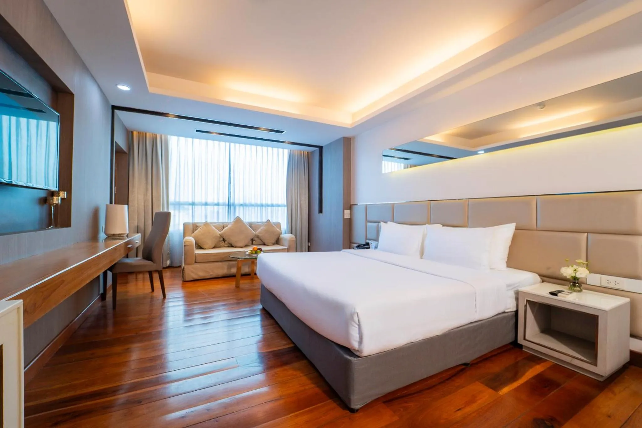 Bed in Khum Phucome Hotel -SHA Extra Plus