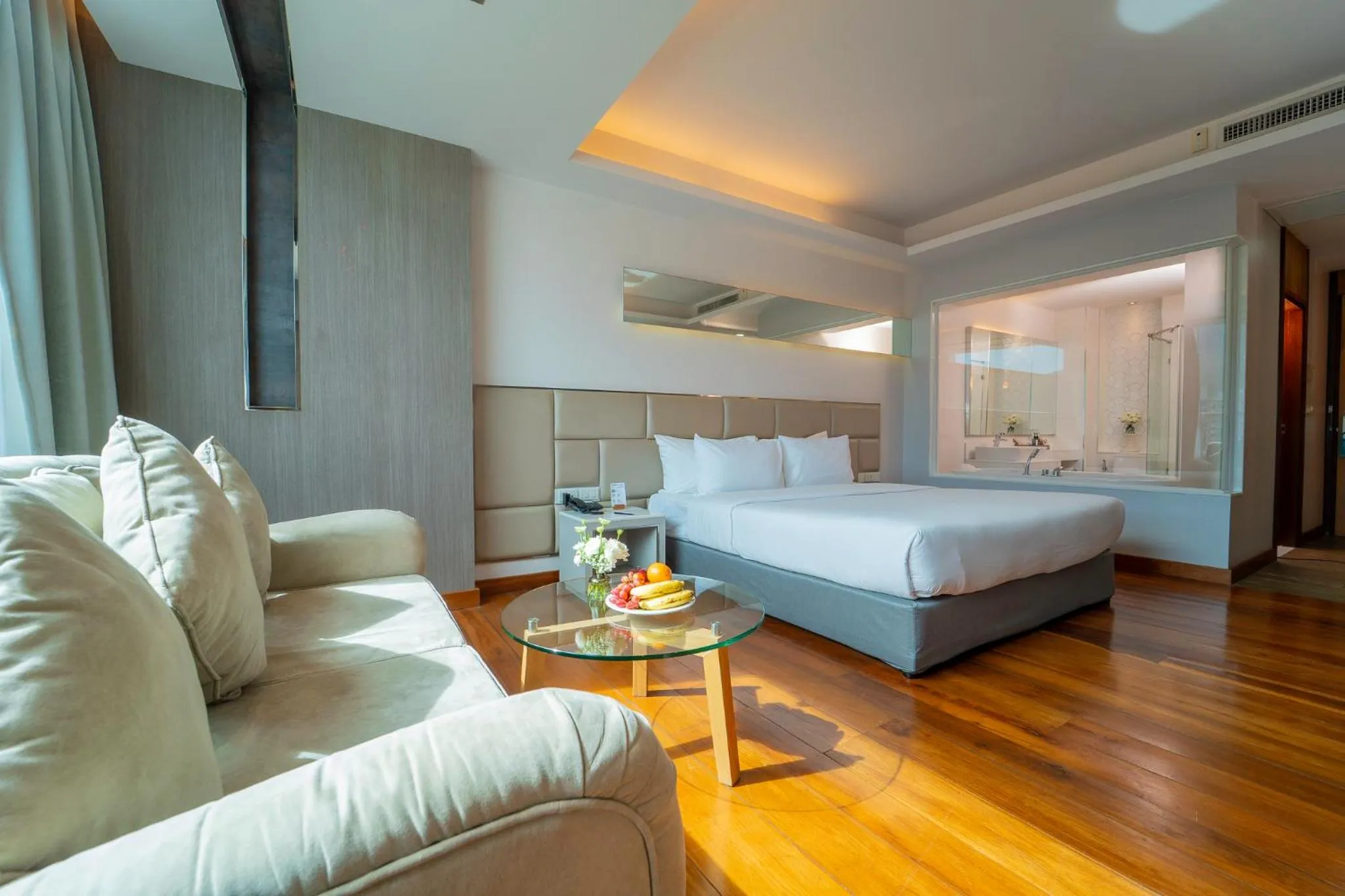 Bed in Khum Phucome Hotel -SHA Extra Plus