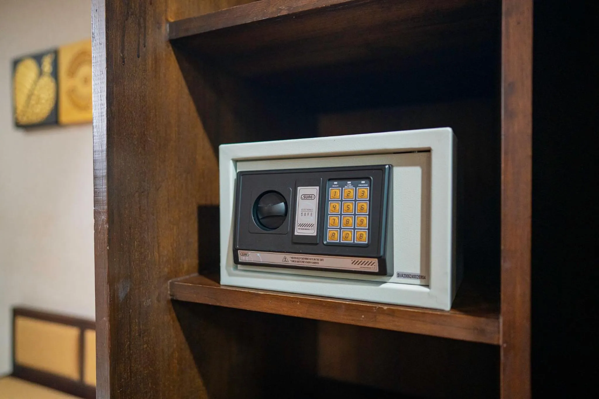 safe in Khum Phucome Hotel -SHA Extra Plus