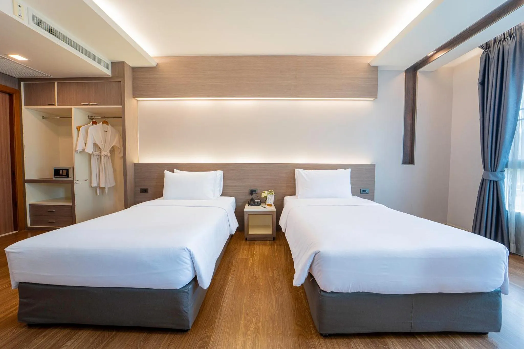 Bed in Khum Phucome Hotel -SHA Extra Plus