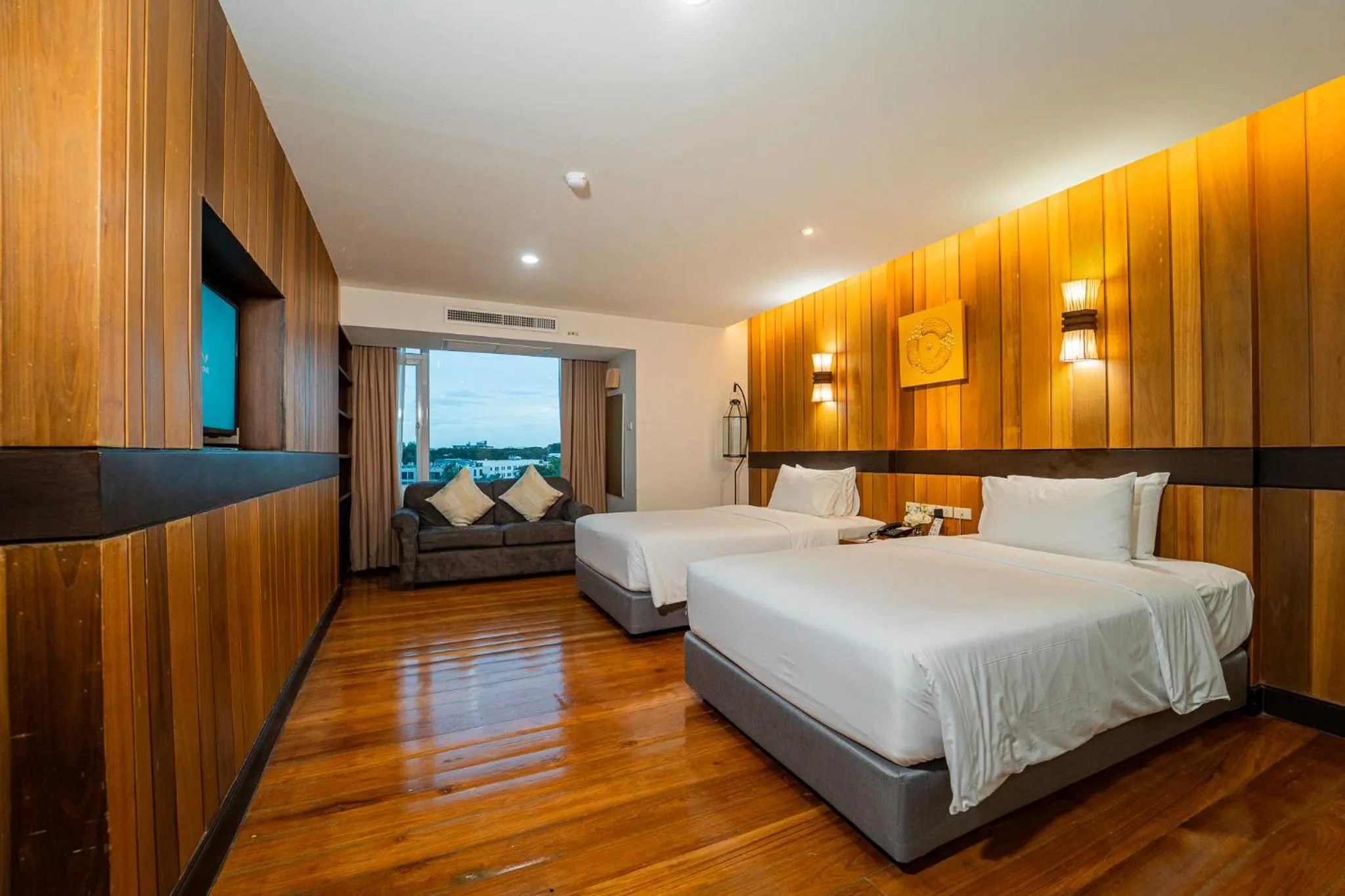 Bed in Khum Phucome Hotel -SHA Extra Plus