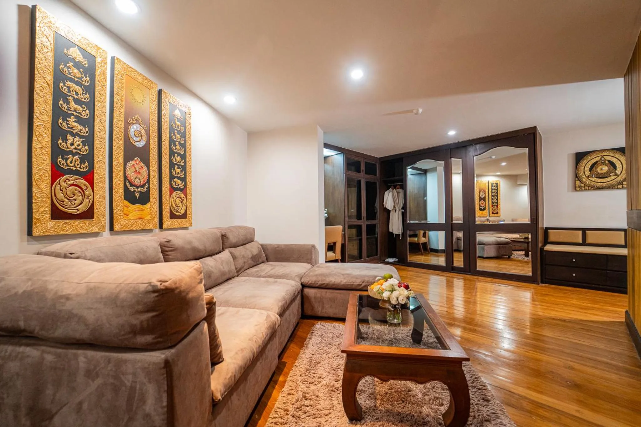 Living room in Khum Phucome Hotel -SHA Extra Plus