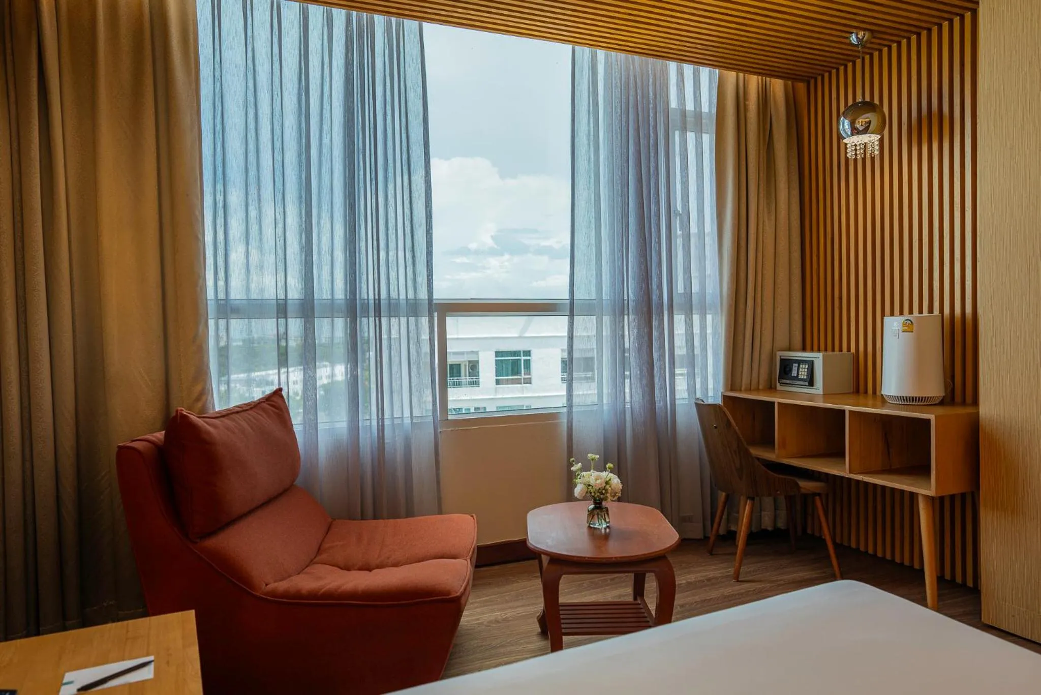 View (from property/room), Bed in Khum Phucome Hotel -SHA Extra Plus