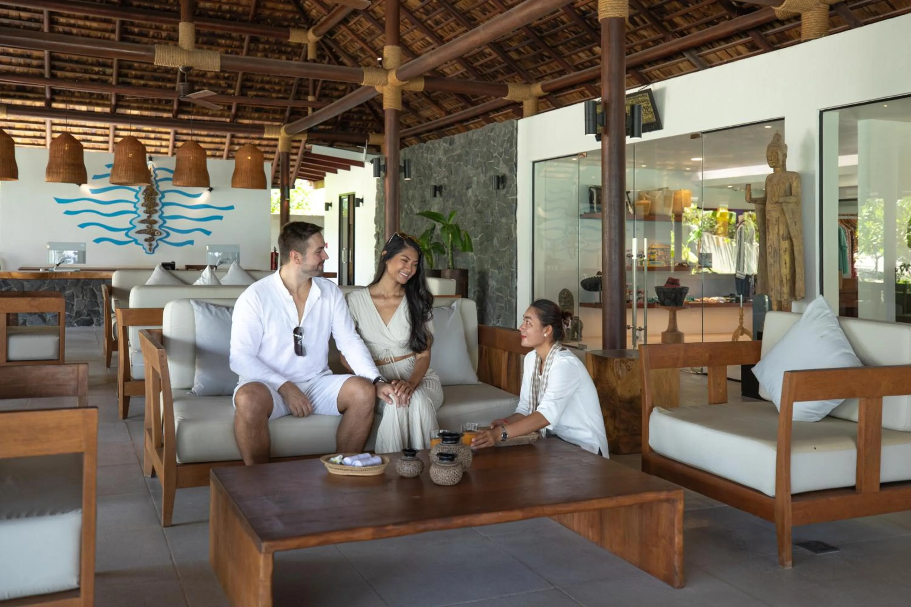 Lobby or reception in The Royal Sands Koh Rong