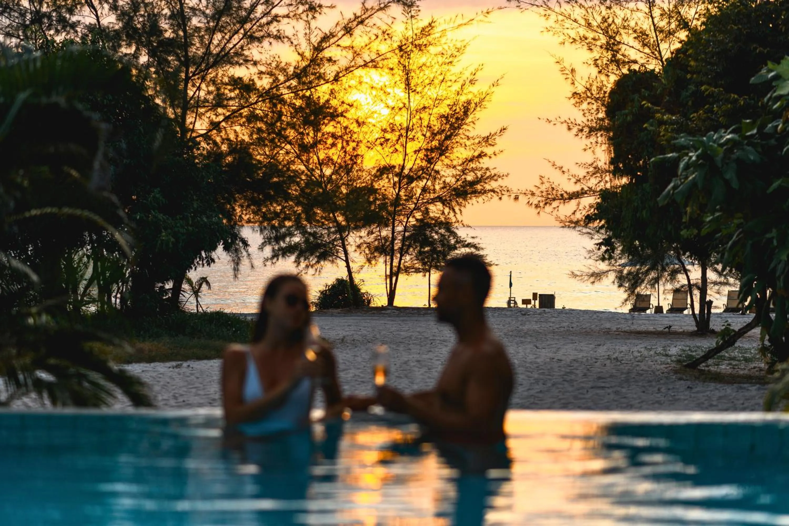 Guests in The Royal Sands Koh Rong