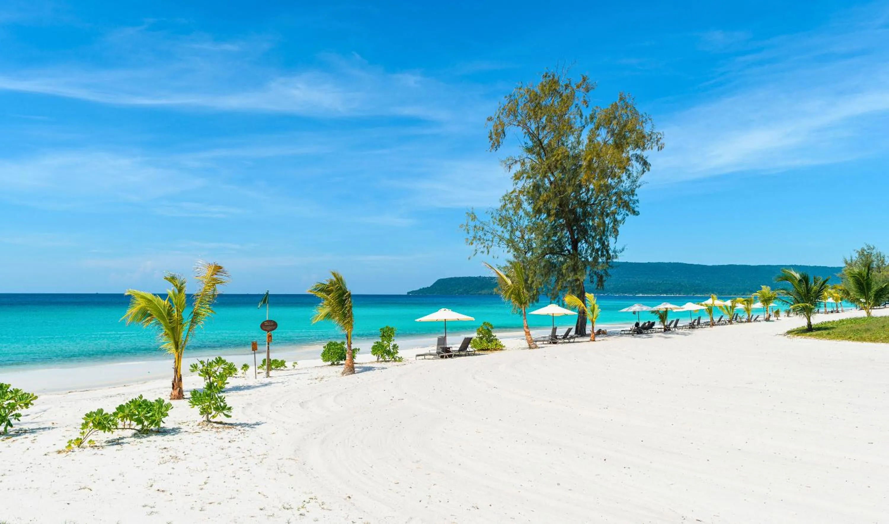 Beach in The Royal Sands Koh Rong