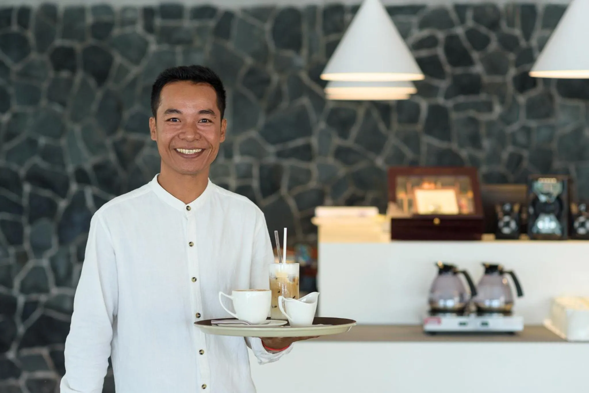 Staff in The Royal Sands Koh Rong