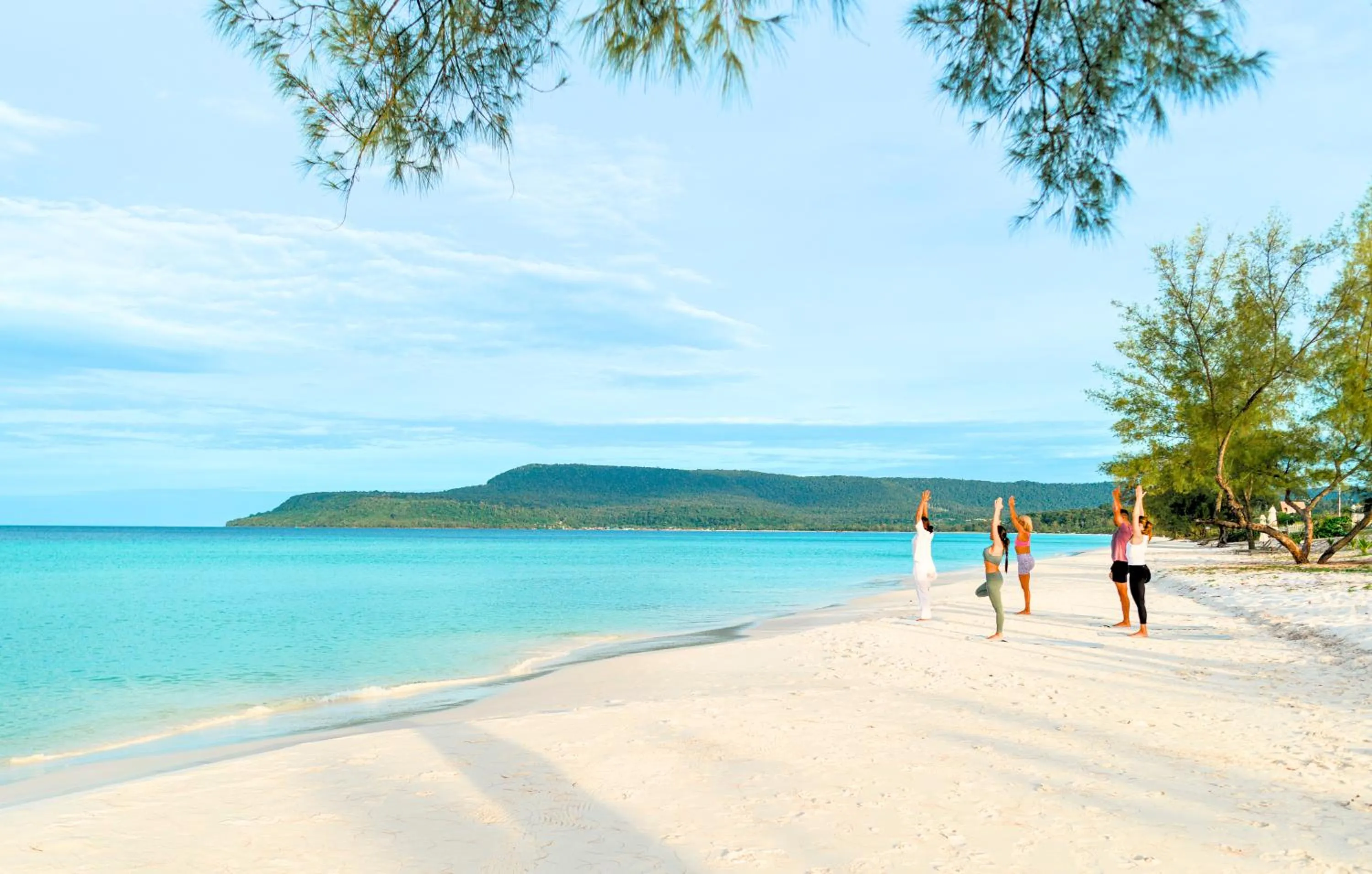 Beach in The Royal Sands Koh Rong