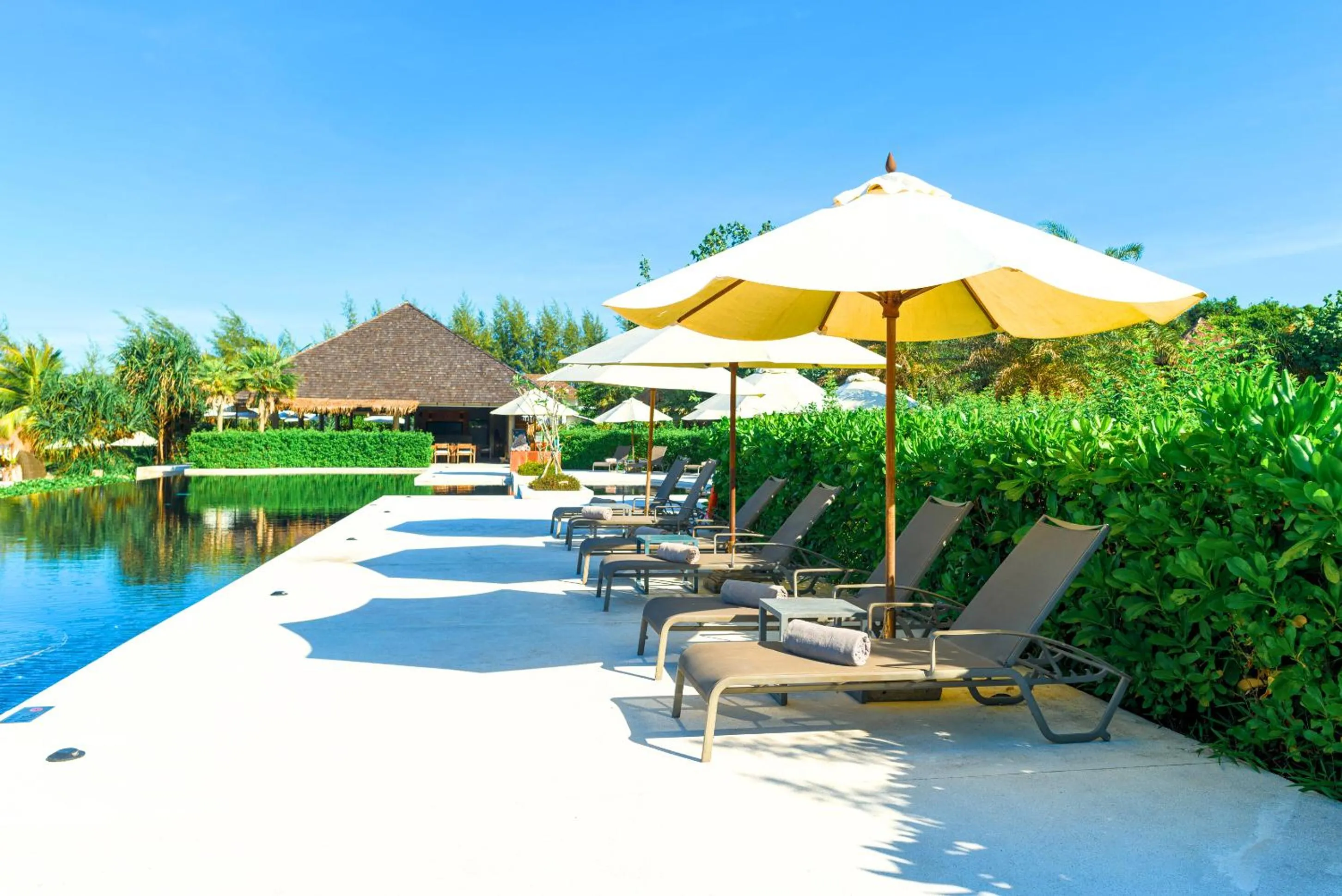 Swimming pool in The Royal Sands Koh Rong