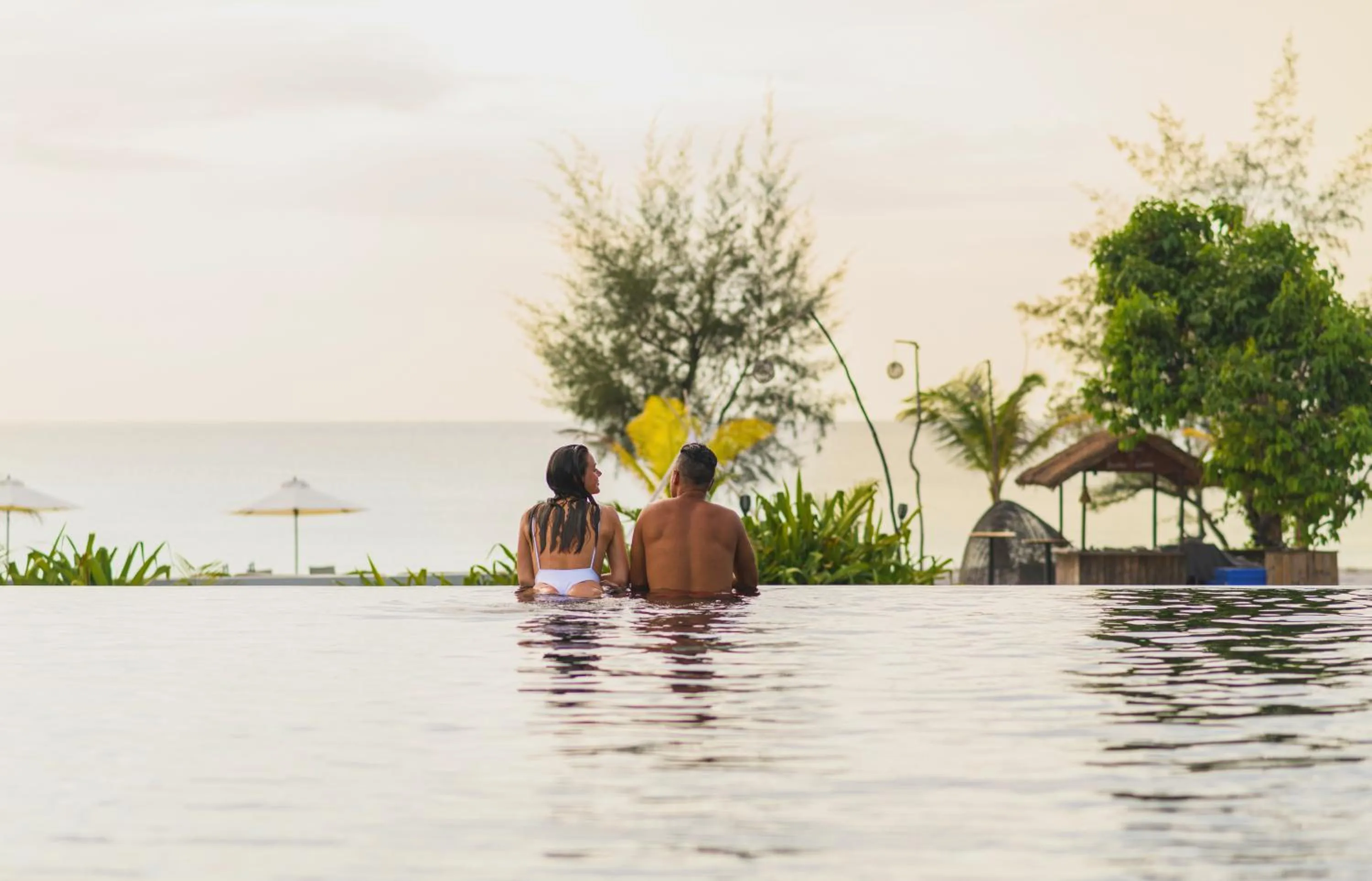 Pool view in The Royal Sands Koh Rong
