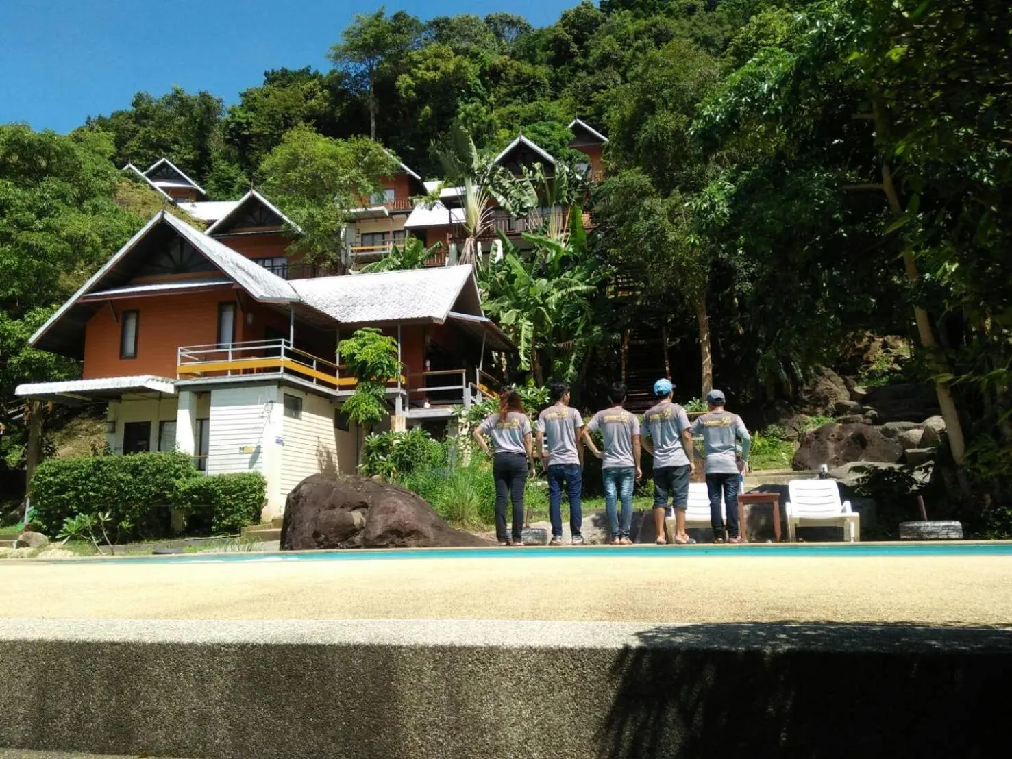 Swimming pool in Phitharom PP Resort