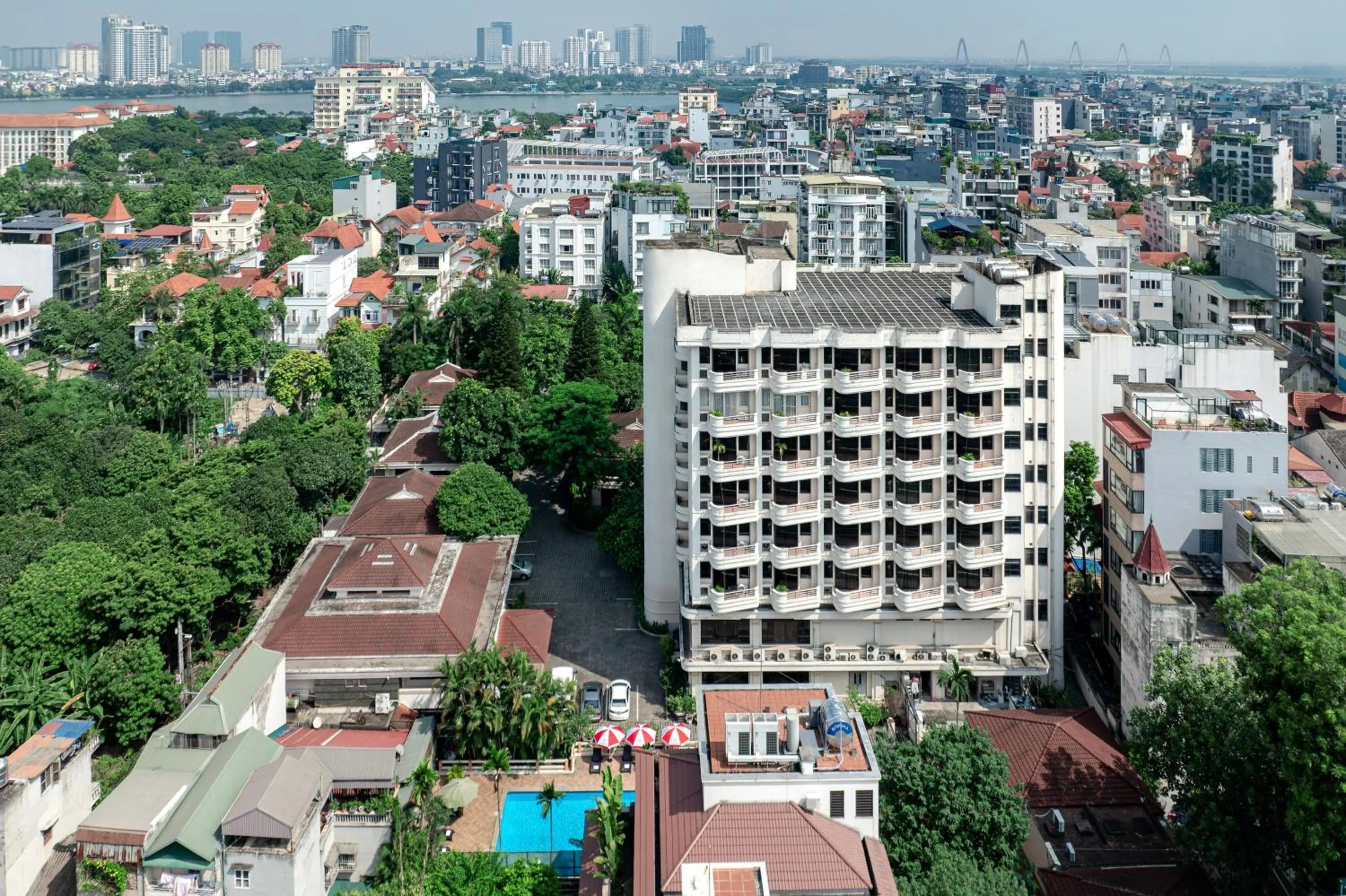 Property building in Oriental Palace Apartments Hanoi