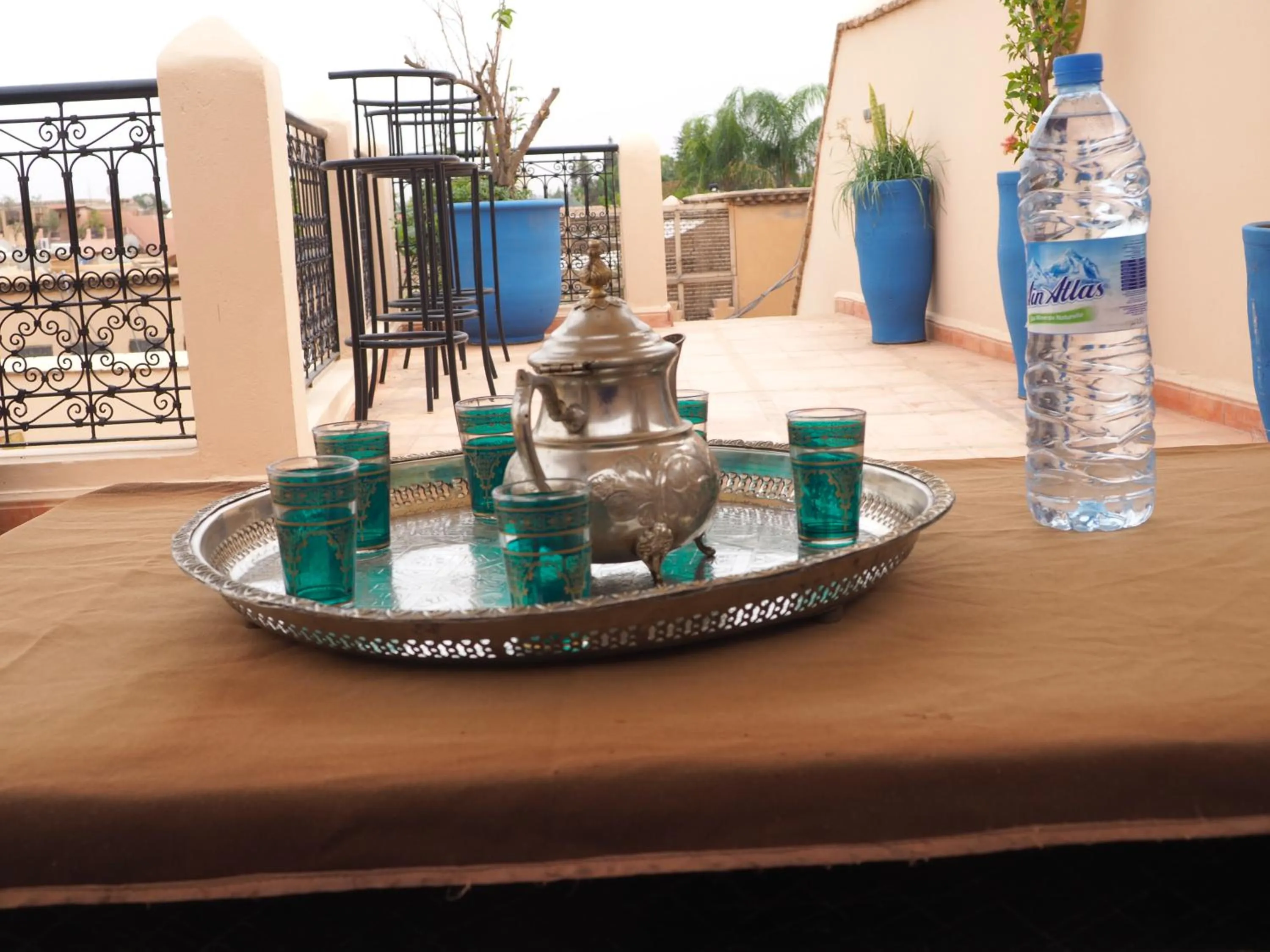 Patio in Riad Ciel d'Orient