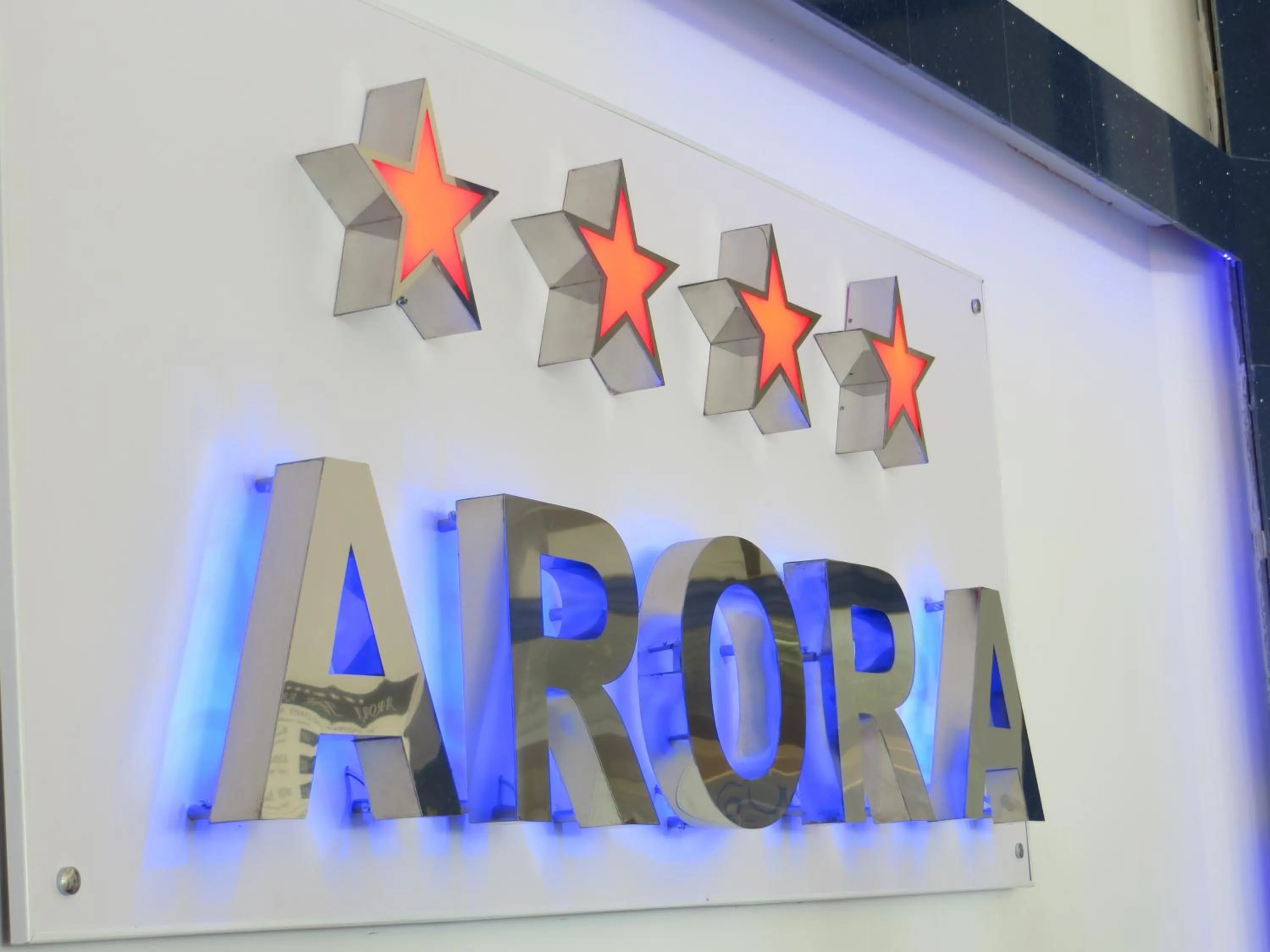 Logo/Certificate/Sign in Arora Hotel