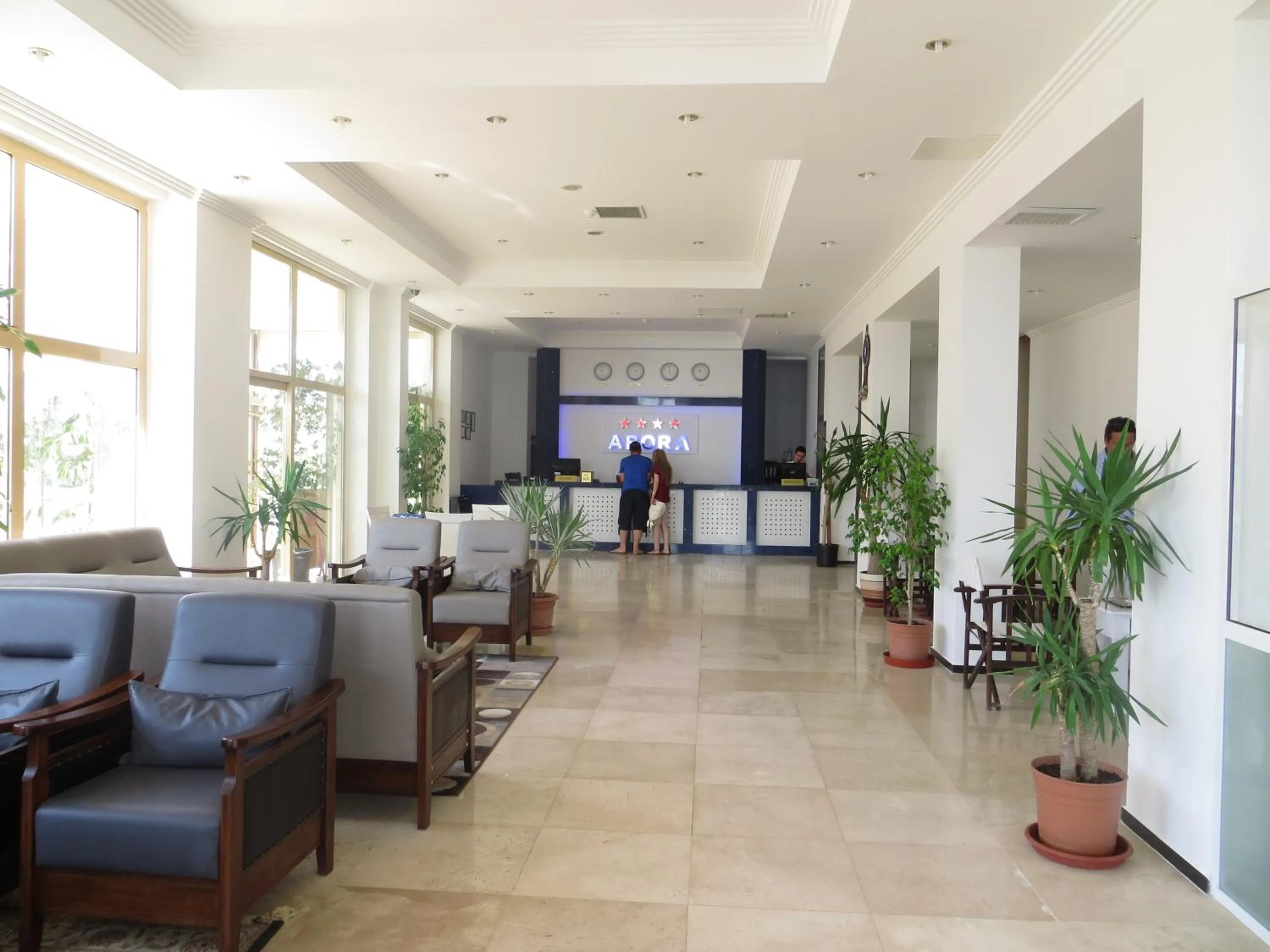 Lobby or reception in Arora Hotel